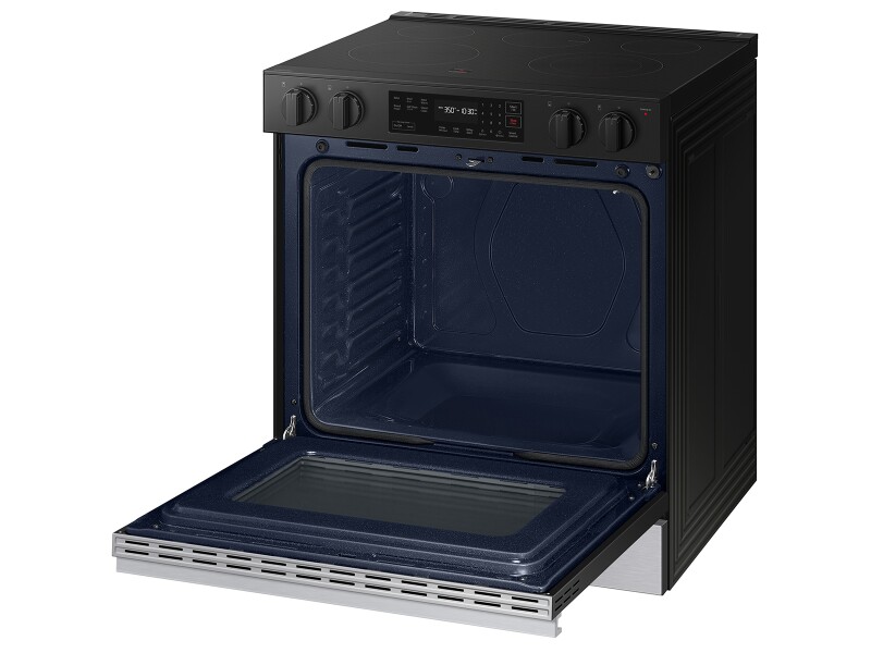 Bespoke Slide-in Electric Range NSE6DG8100SRAA