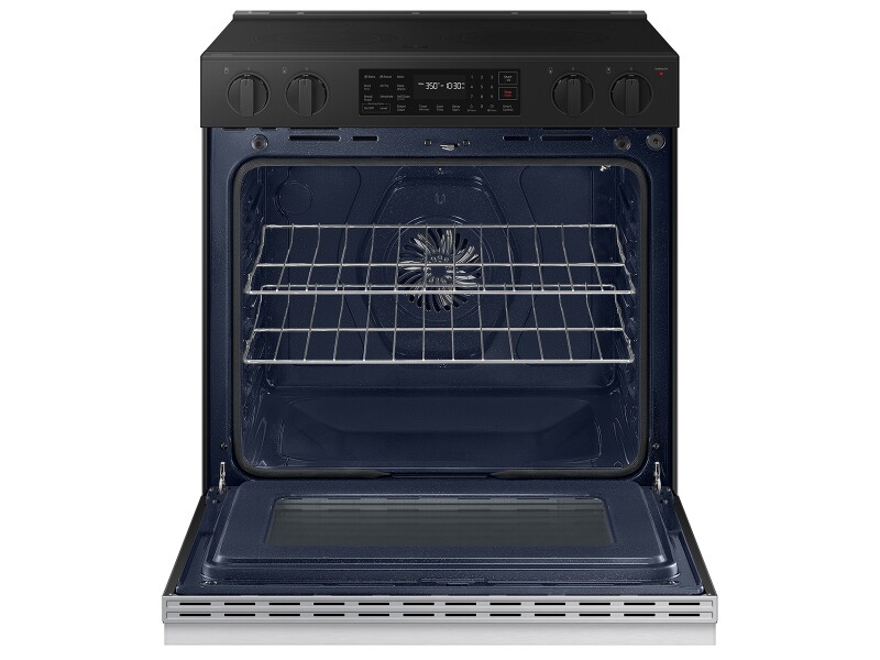 Bespoke Slide-in Electric Range NSE6DG8300SRAA