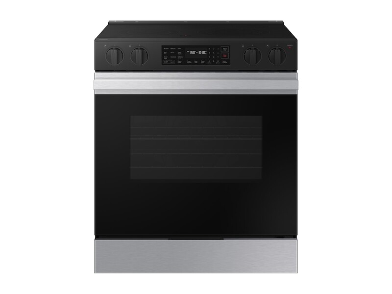 Samsung Bespoke 6.3 cu. ft. Smart Slide-In Electric Range with Air Fry & Precision Knobs in Stainless Steel Stainless Steel NSE6DG8300SRAA Picture 1
