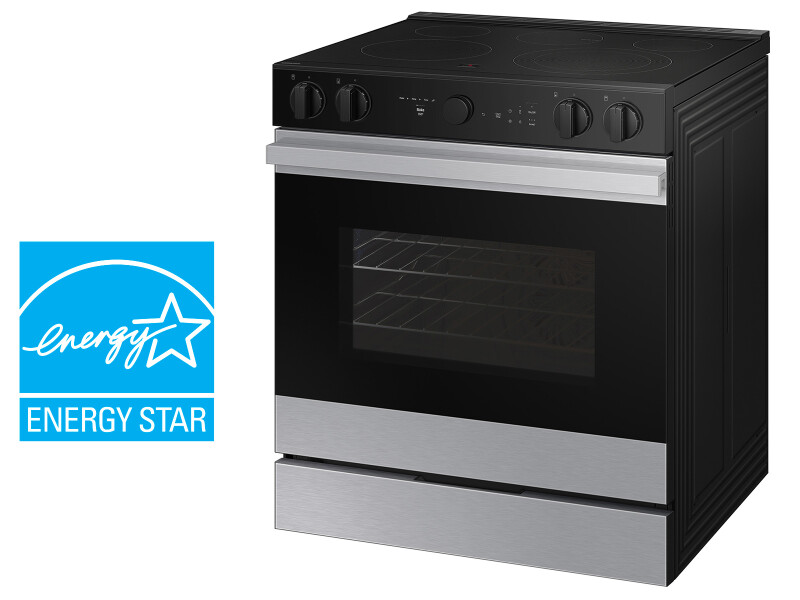 Bespoke Slide-in Electric Range NSE6DG8502SRAA