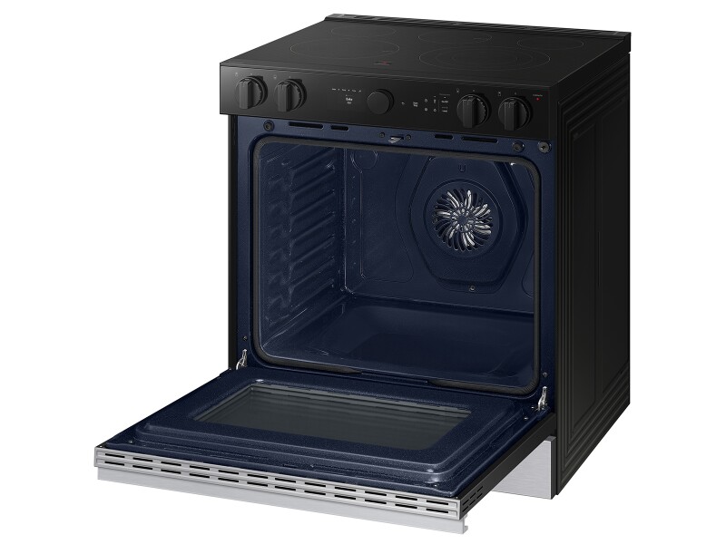 Bespoke Slide-in Electric Range NSE6DG8502SRAA