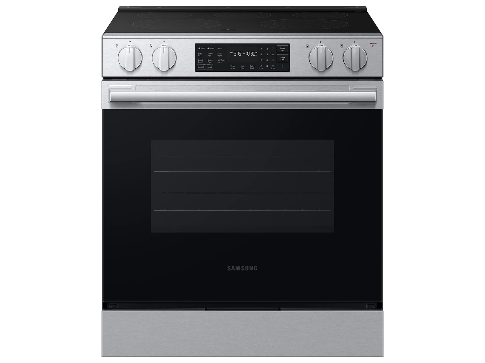 Bespoke Smart Slide-in Electric Range | Pro Style Design | Air Fry Max | Precision Knobs NSE70H63SRAA