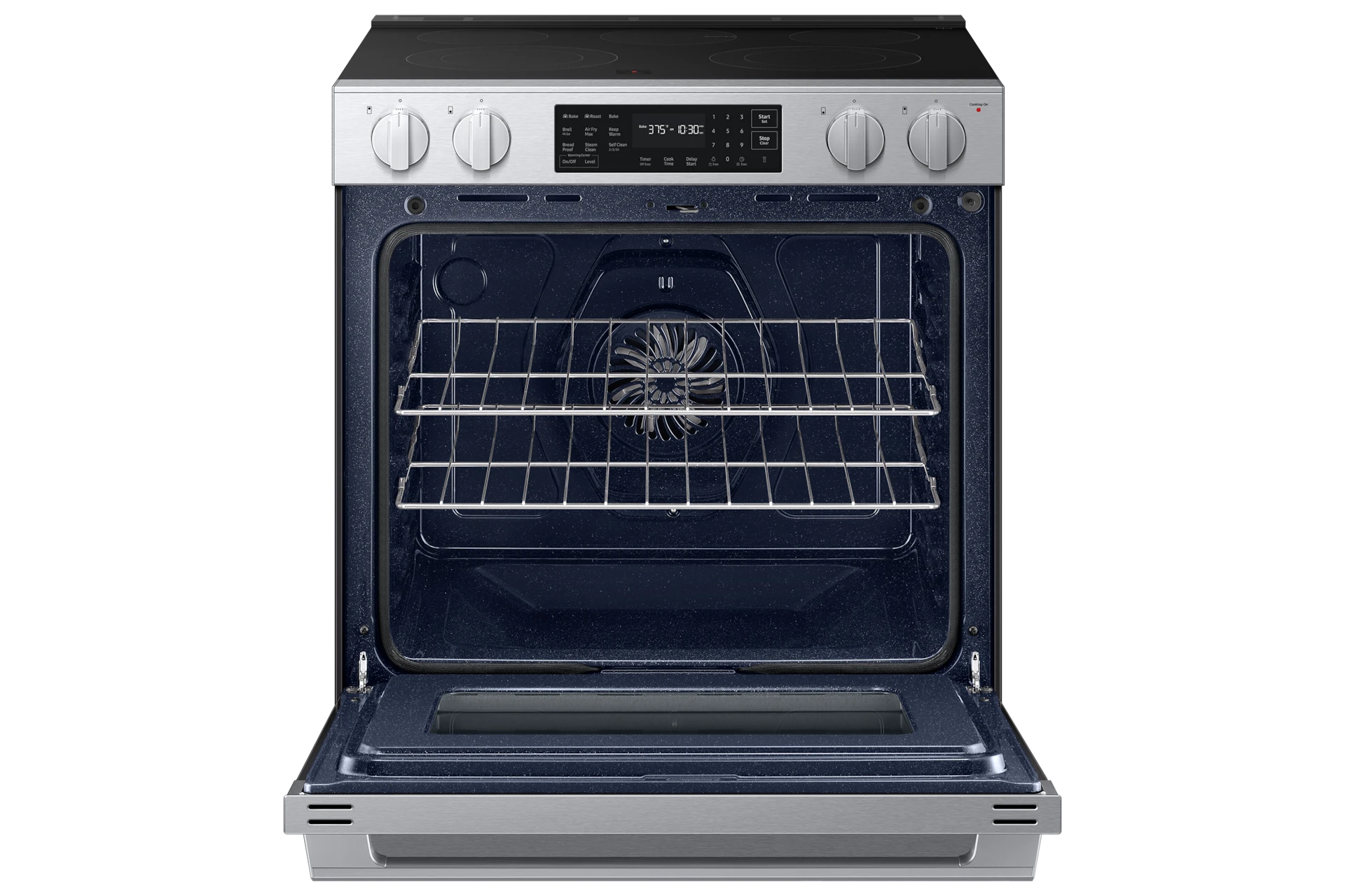 Bespoke Smart Slide-in Electric Range | Pro Style Design | Air Fry Max | Precision Knobs NSE70H63SRAA
