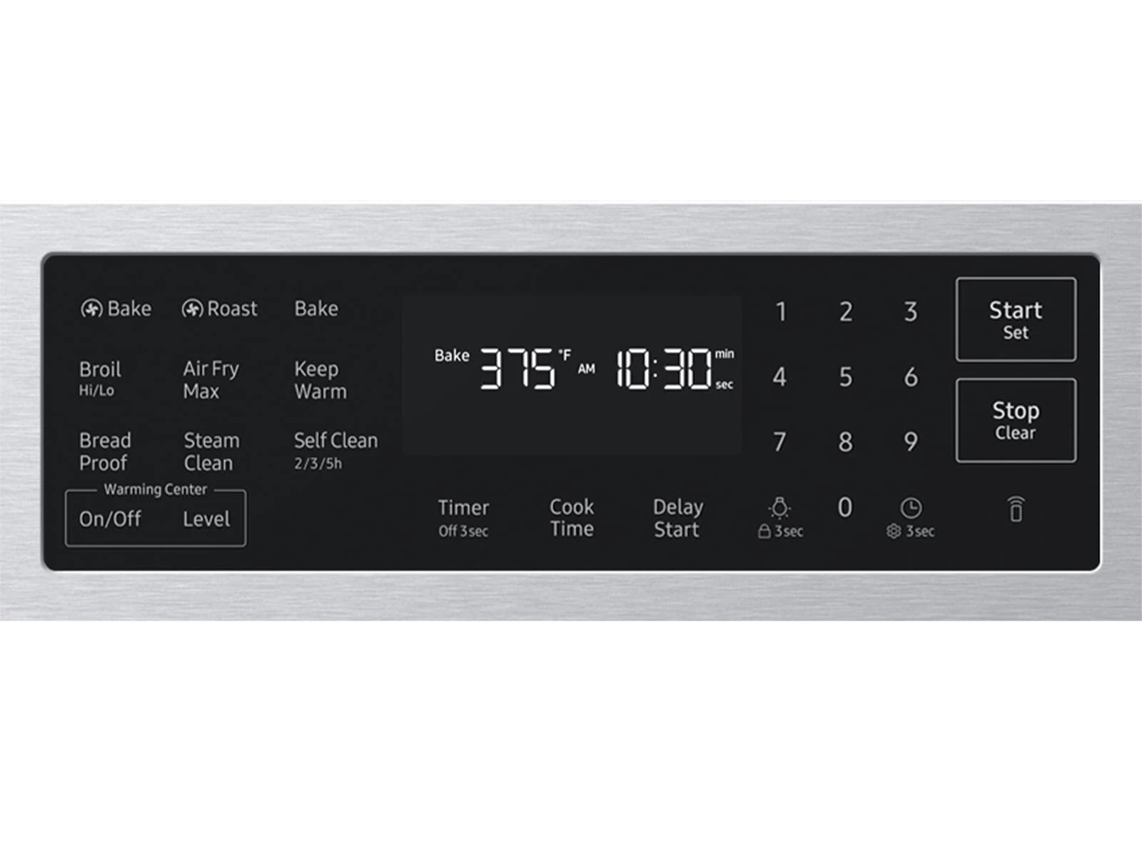 Bespoke Smart Slide-in Electric Range | Pro Style Design | Air Fry Max | Precision Knobs NSE70H63SRAA