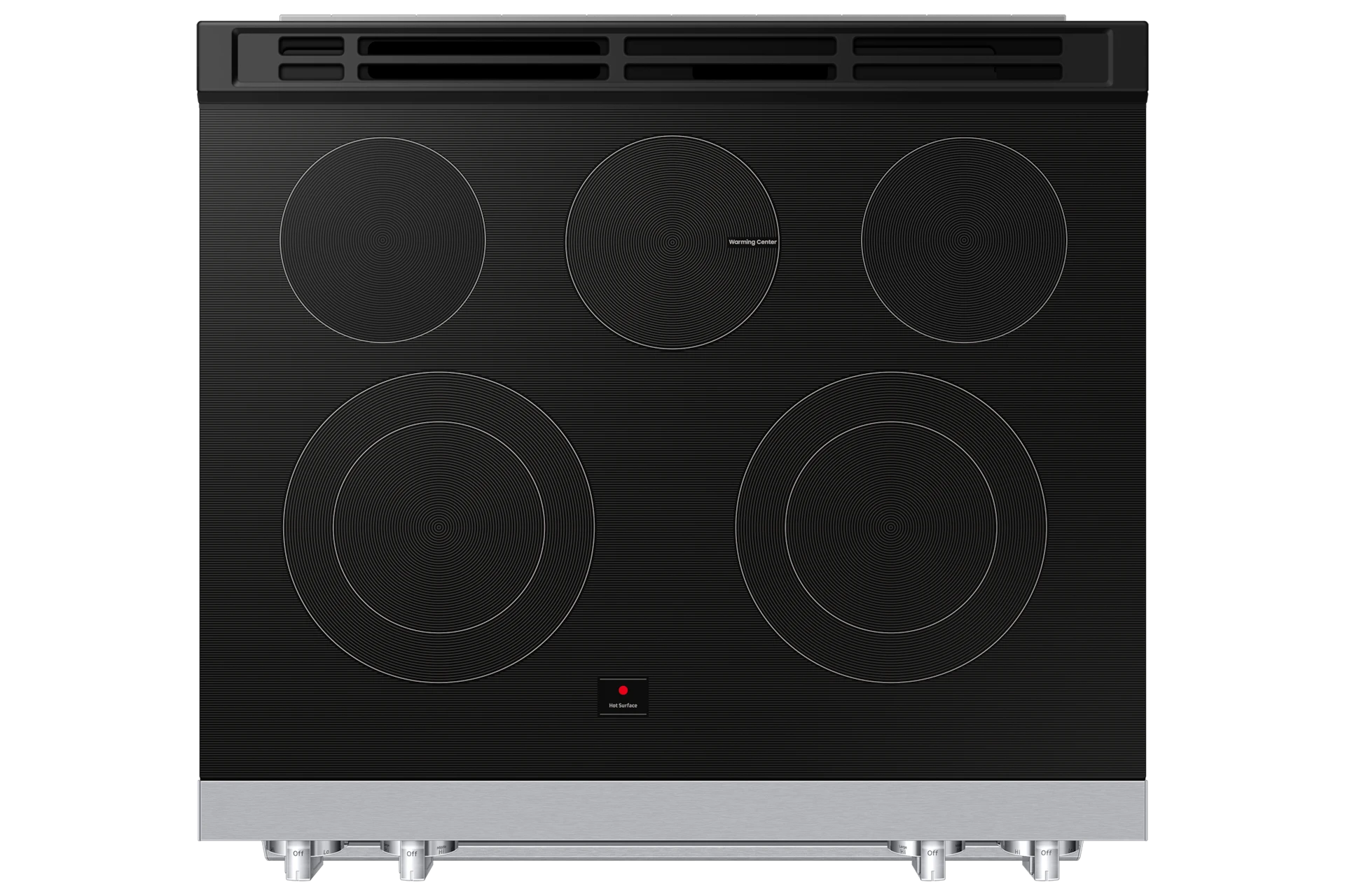 Bespoke Smart Slide-in Electric Range | Pro Style Design | Air Fry Max | Precision Knobs NSE70H63SRAA