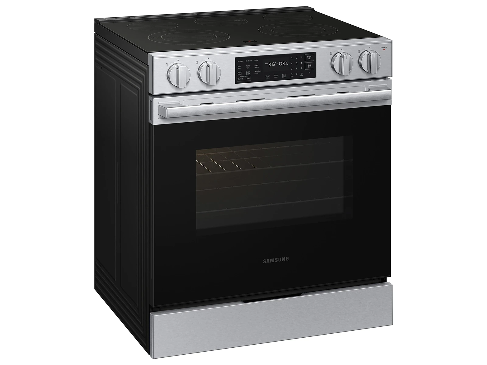 Bespoke Smart Slide-in Electric Range | Pro Style Design | Air Fry Max | Precision Knobs NSE70H63SRAA