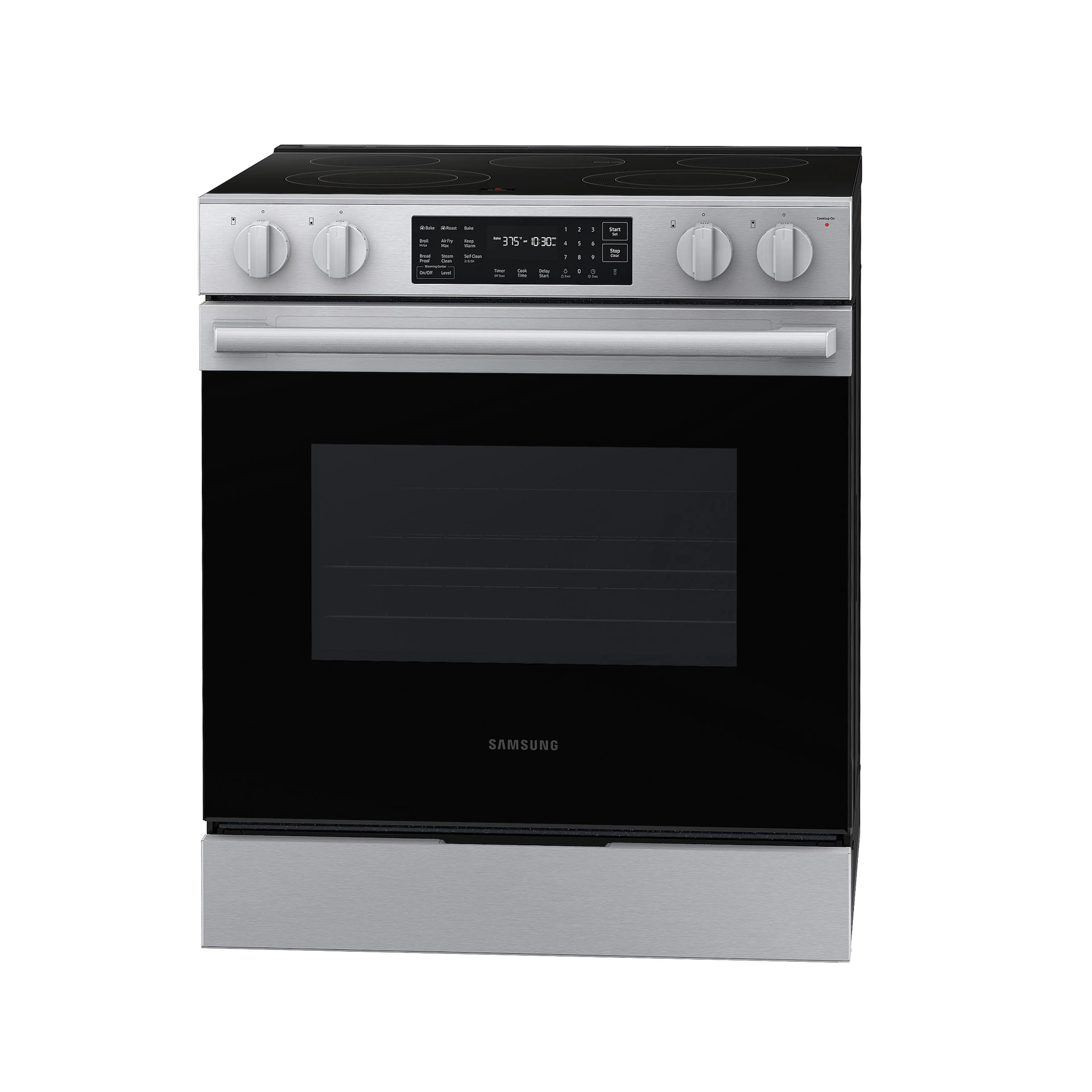 Bespoke Smart Slide-in Electric Range | Pro Style Design | Air Fry Max | Precision Knobs NSE70H63SRAA