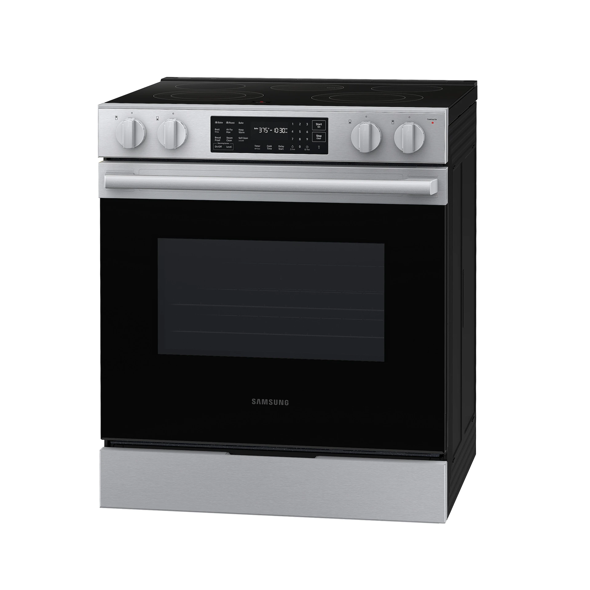 Bespoke Smart Slide-in Electric Range | Pro Style Design | Air Fry Max | Precision Knobs NSE70H63SRAA