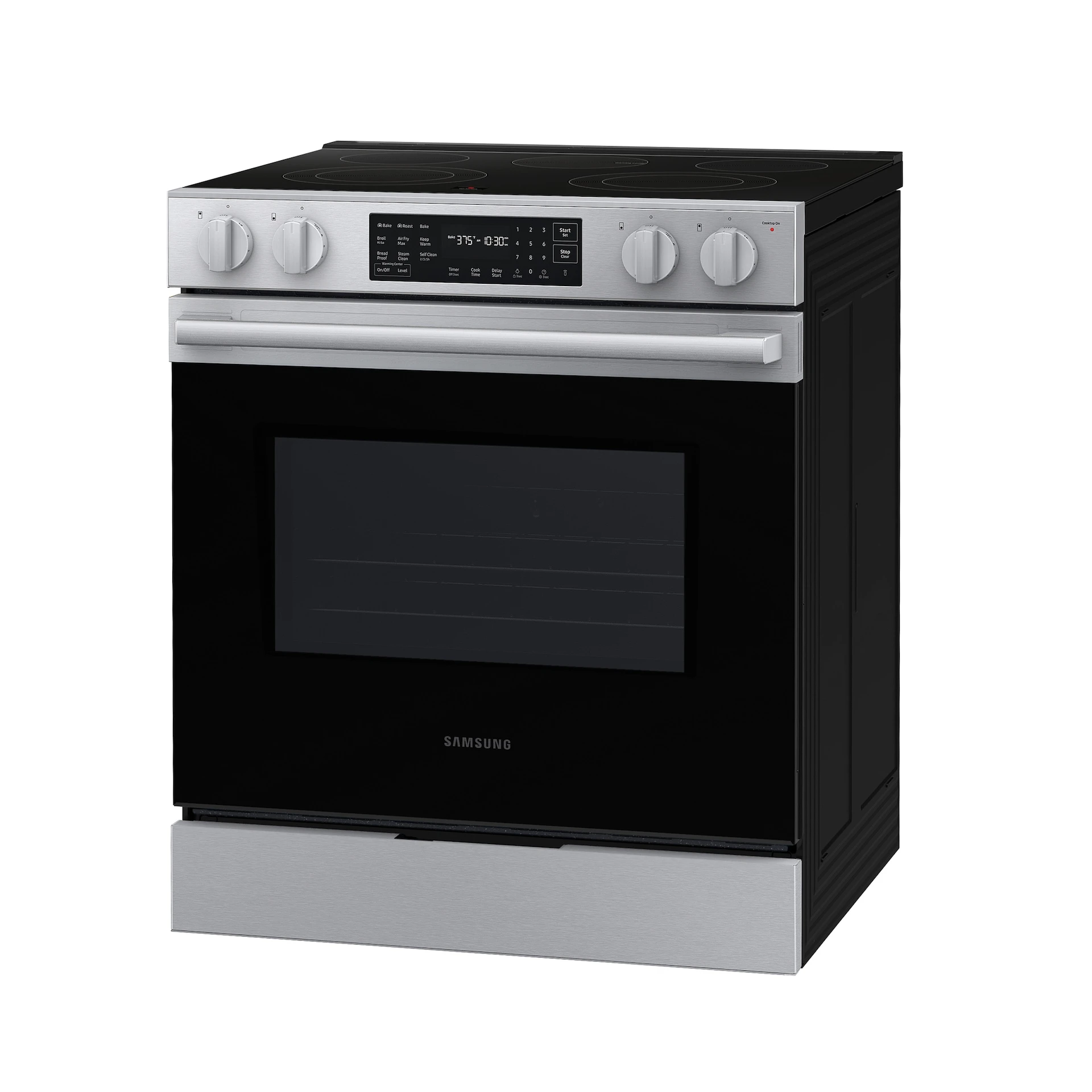 Bespoke Smart Slide-in Electric Range | Pro Style Design | Air Fry Max | Precision Knobs NSE70H63SRAA