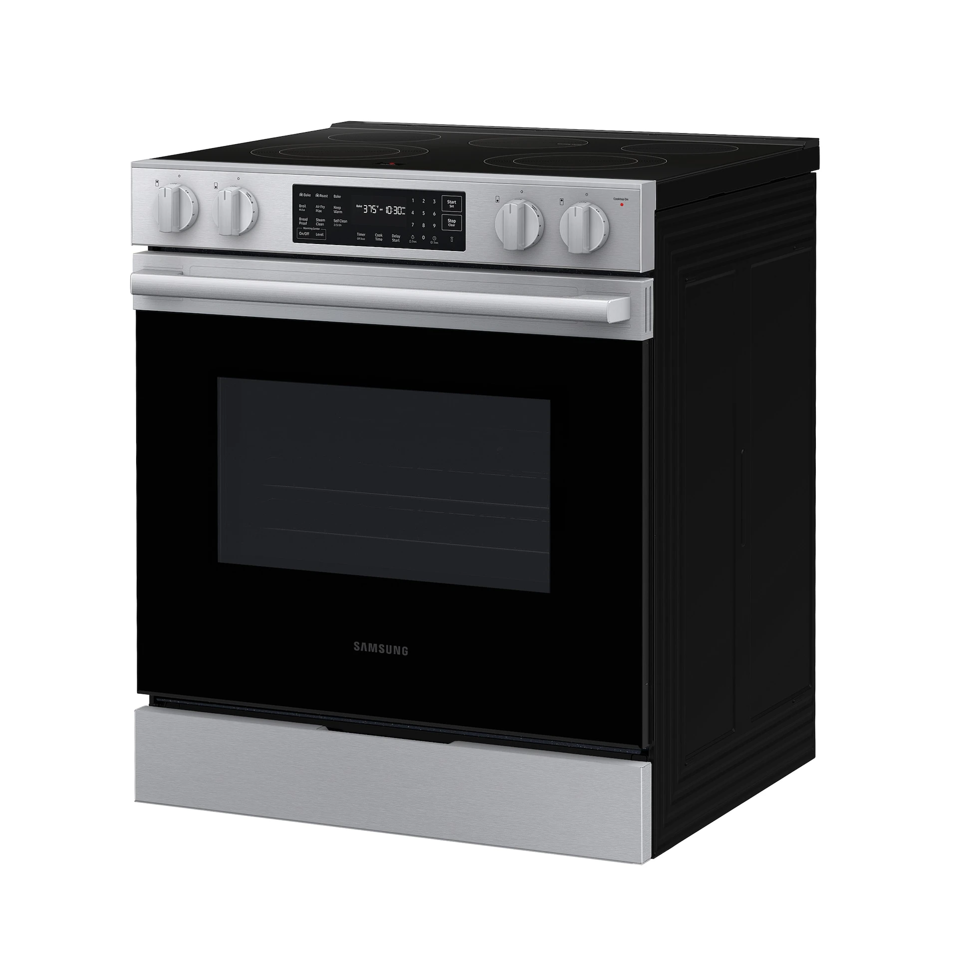 Bespoke Smart Slide-in Electric Range | Pro Style Design | Air Fry Max | Precision Knobs NSE70H63SRAA