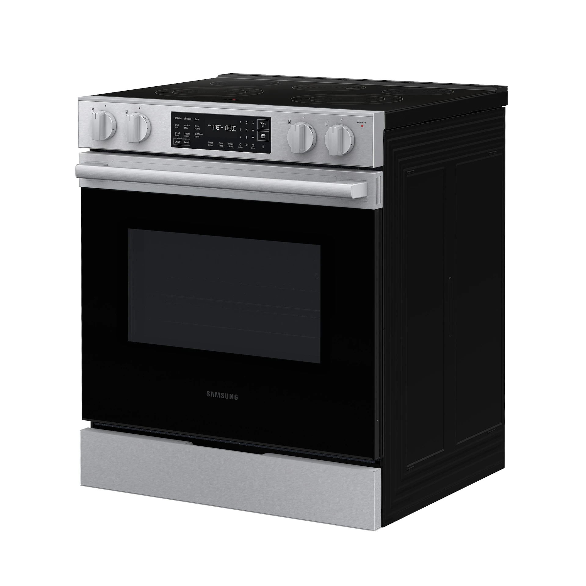 Bespoke Smart Slide-in Electric Range | Pro Style Design | Air Fry Max | Precision Knobs NSE70H63SRAA