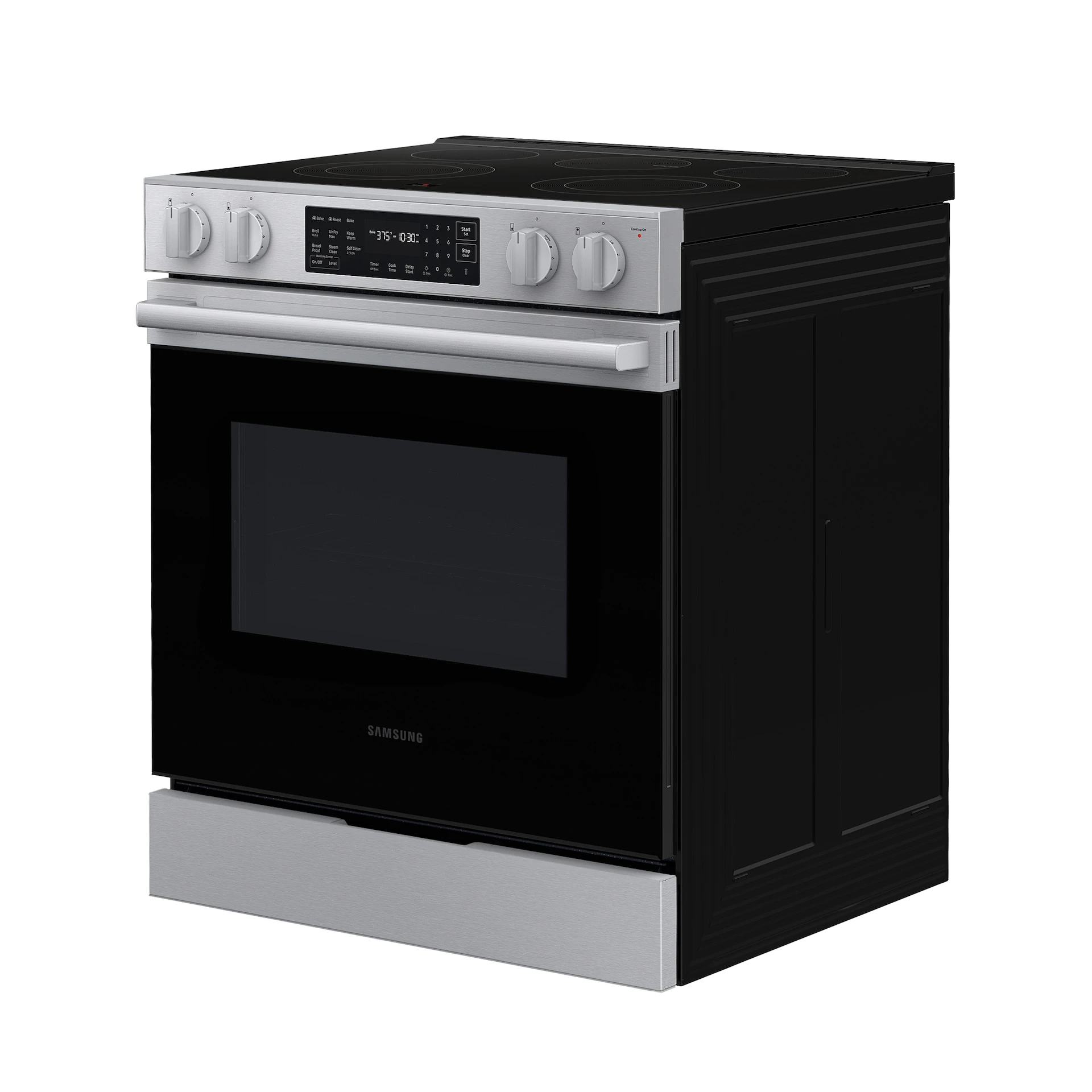 Bespoke Smart Slide-in Electric Range | Pro Style Design | Air Fry Max | Precision Knobs NSE70H63SRAA