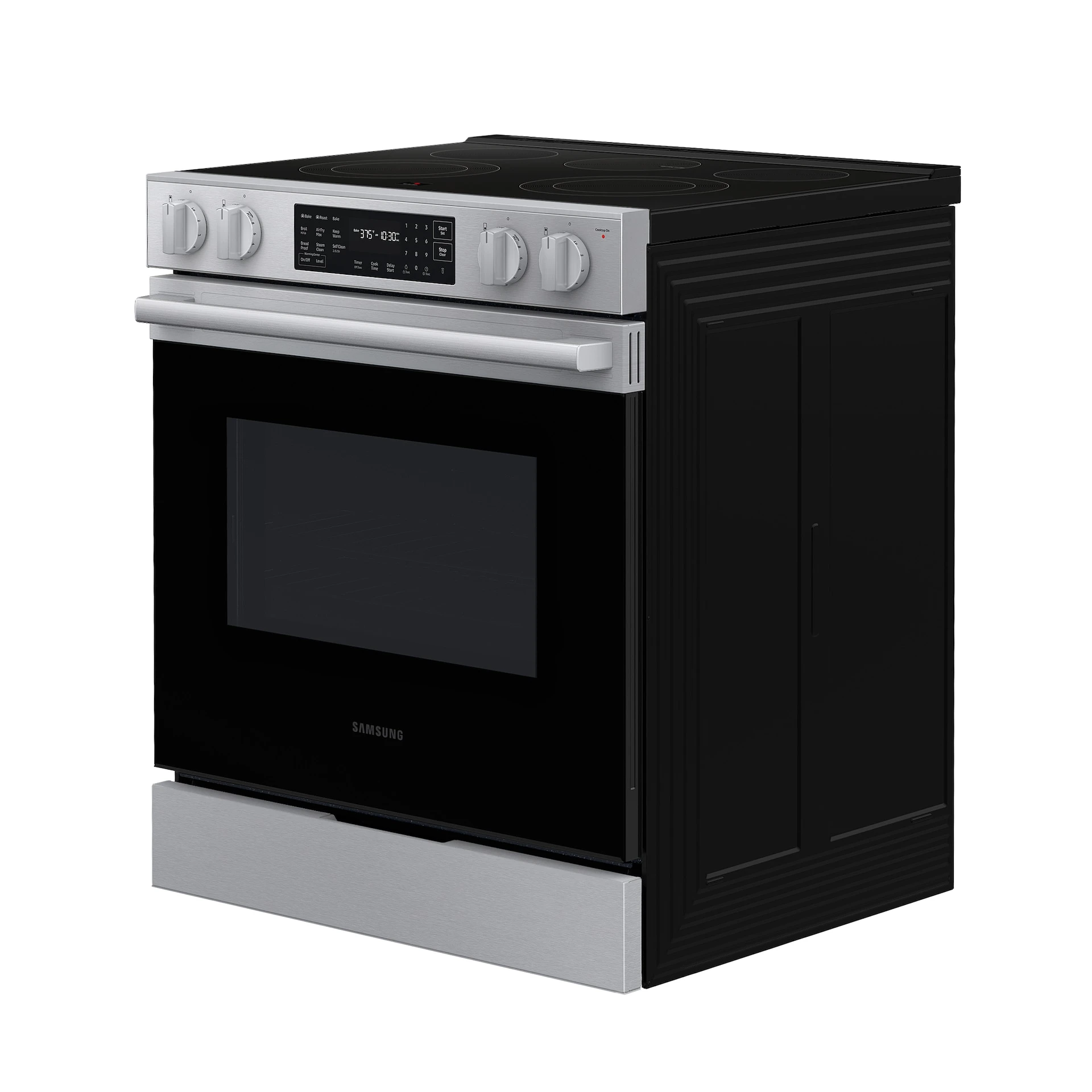 Bespoke Smart Slide-in Electric Range | Pro Style Design | Air Fry Max | Precision Knobs NSE70H63SRAA