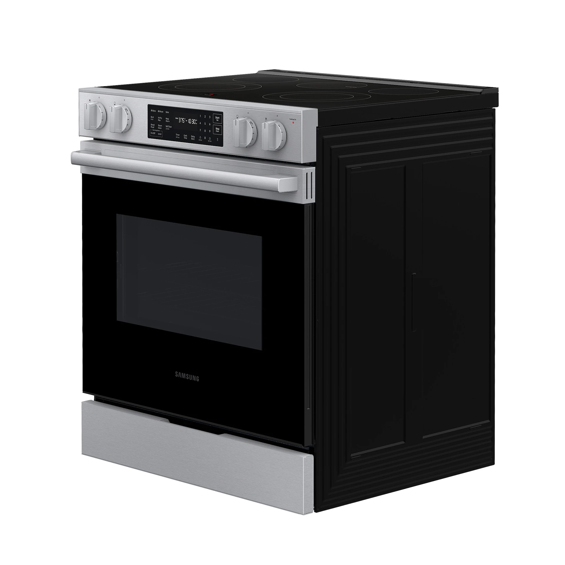 Bespoke Smart Slide-in Electric Range | Pro Style Design | Air Fry Max | Precision Knobs NSE70H63SRAA