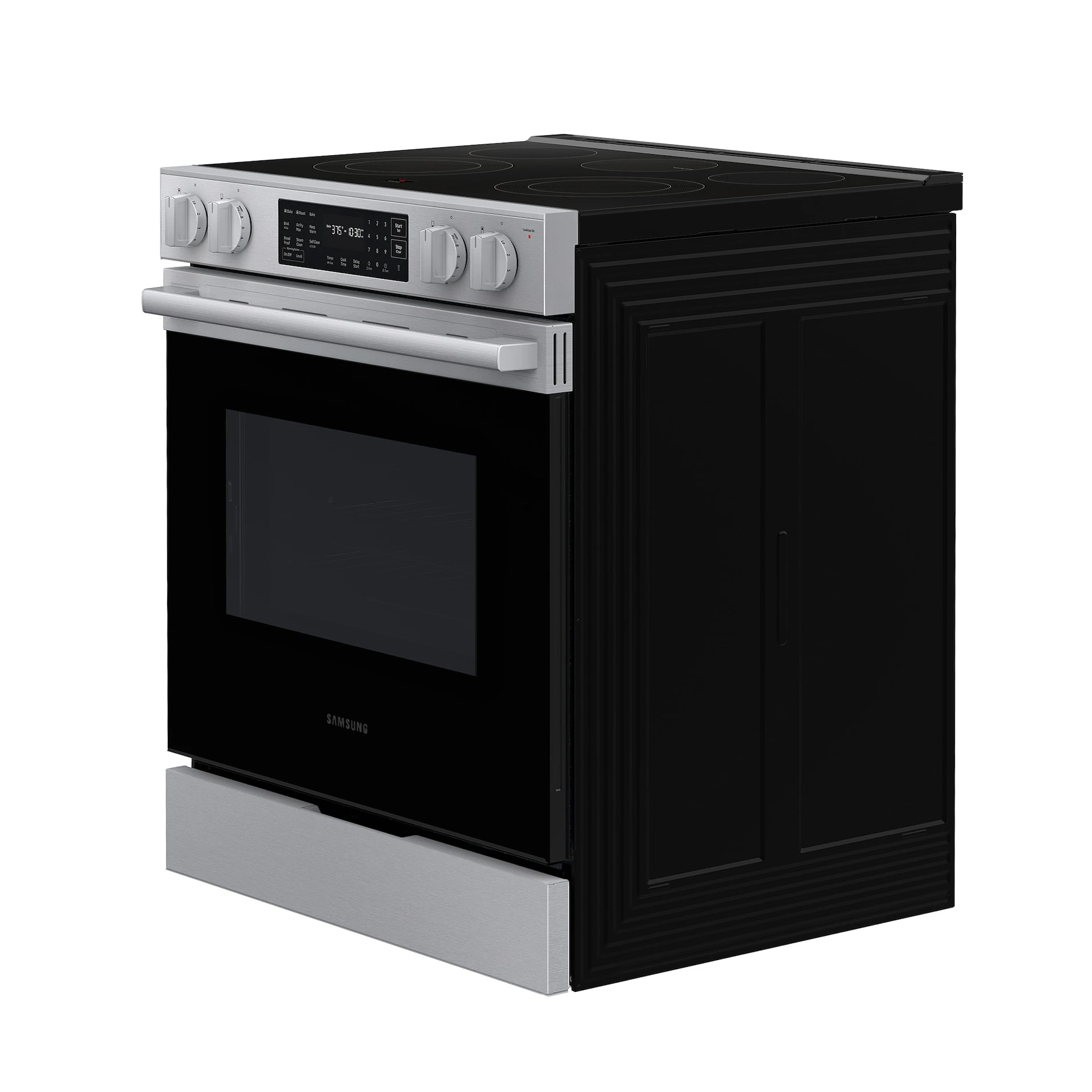 Bespoke Smart Slide-in Electric Range | Pro Style Design | Air Fry Max | Precision Knobs NSE70H63SRAA