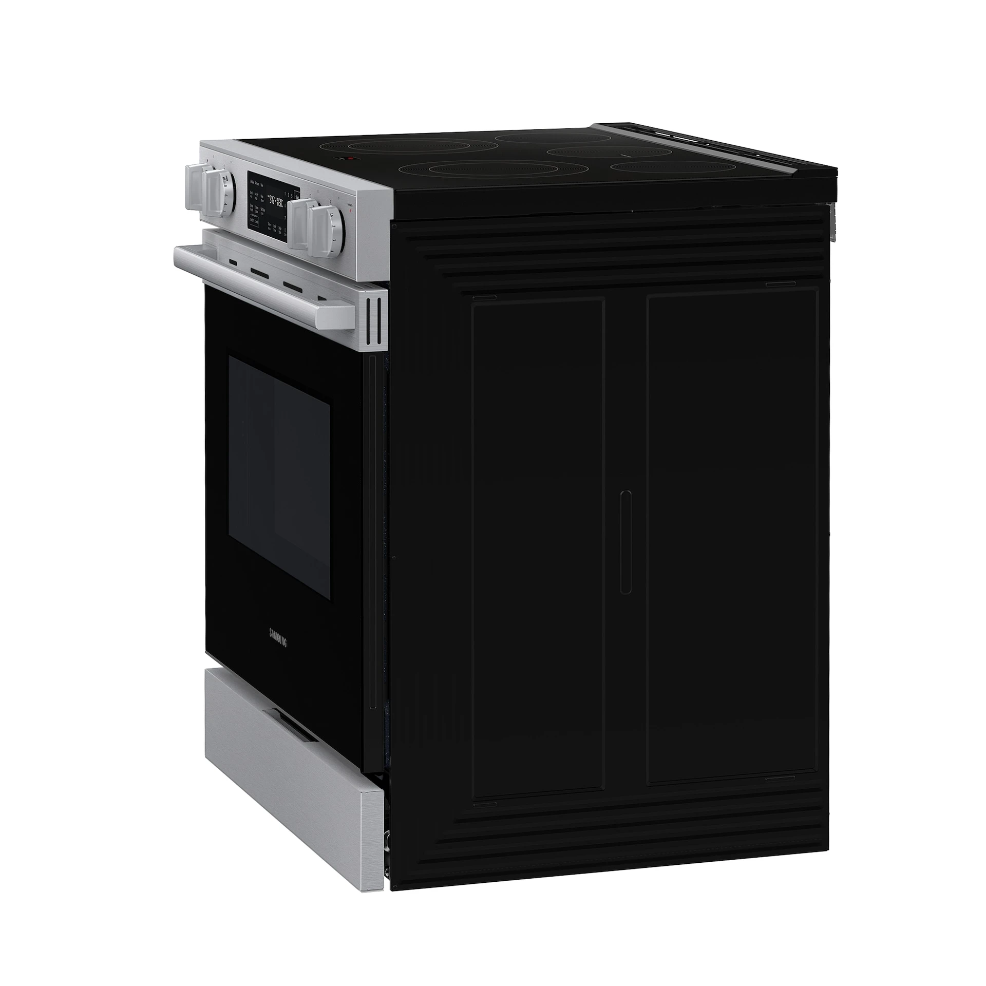 Bespoke Smart Slide-in Electric Range | Pro Style Design | Air Fry Max | Precision Knobs NSE70H63SRAA