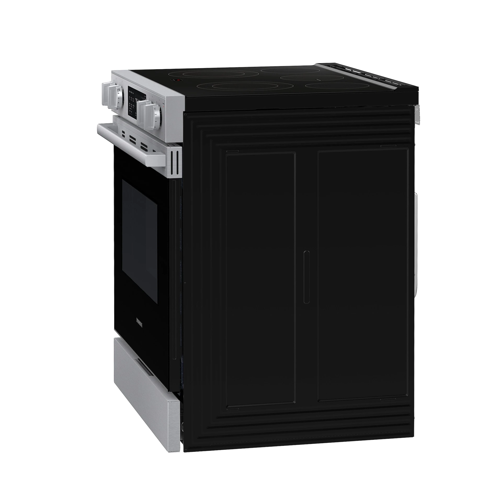 Bespoke Smart Slide-in Electric Range | Pro Style Design | Air Fry Max | Precision Knobs NSE70H63SRAA