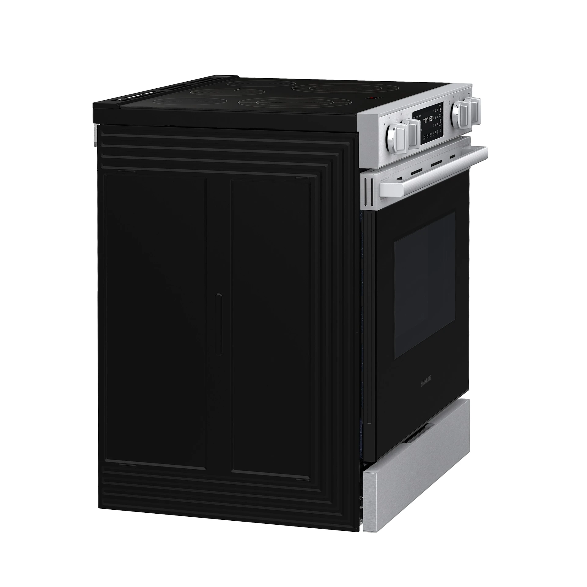Bespoke Smart Slide-in Electric Range | Pro Style Design | Air Fry Max | Precision Knobs NSE70H63SRAA