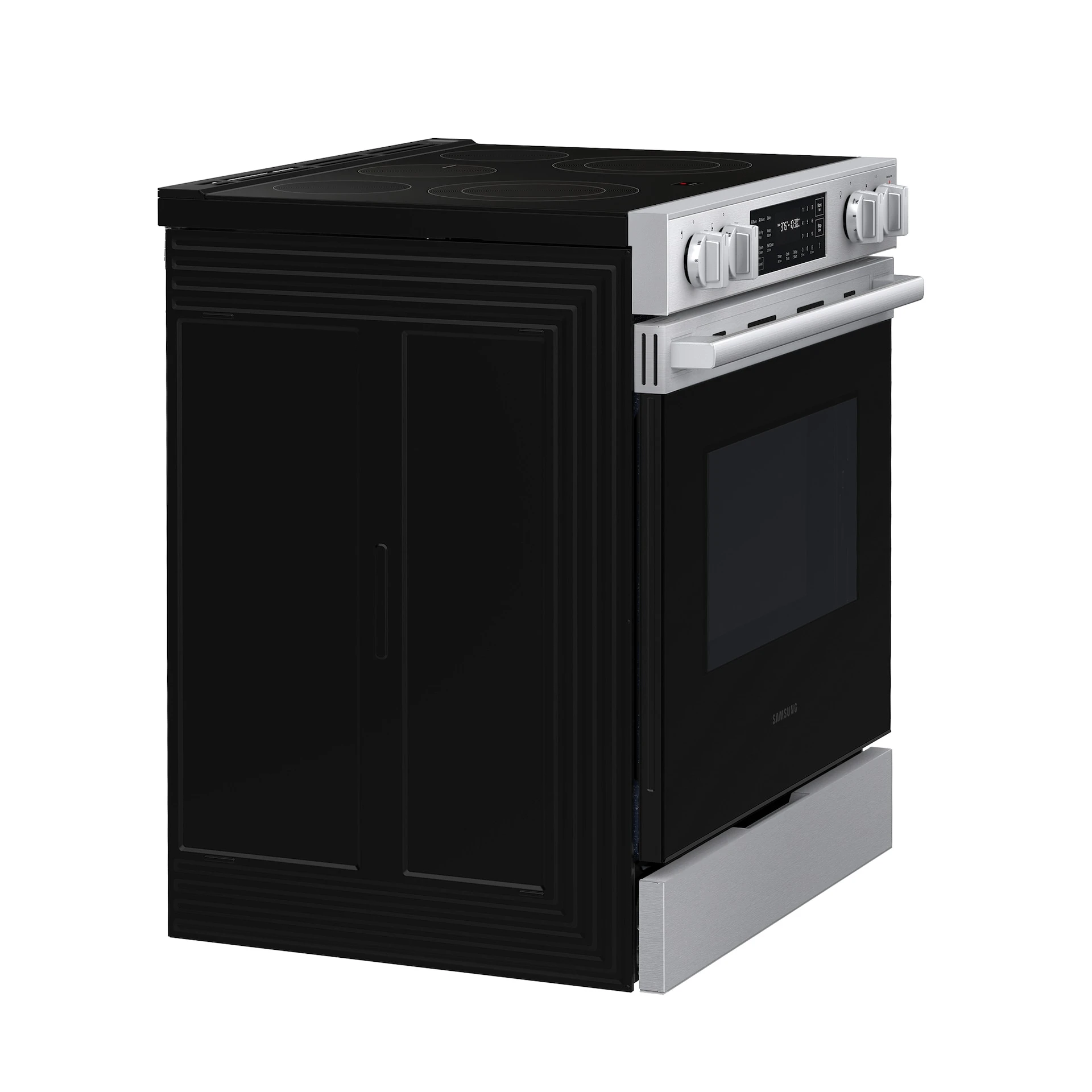 Bespoke Smart Slide-in Electric Range | Pro Style Design | Air Fry Max | Precision Knobs NSE70H63SRAA