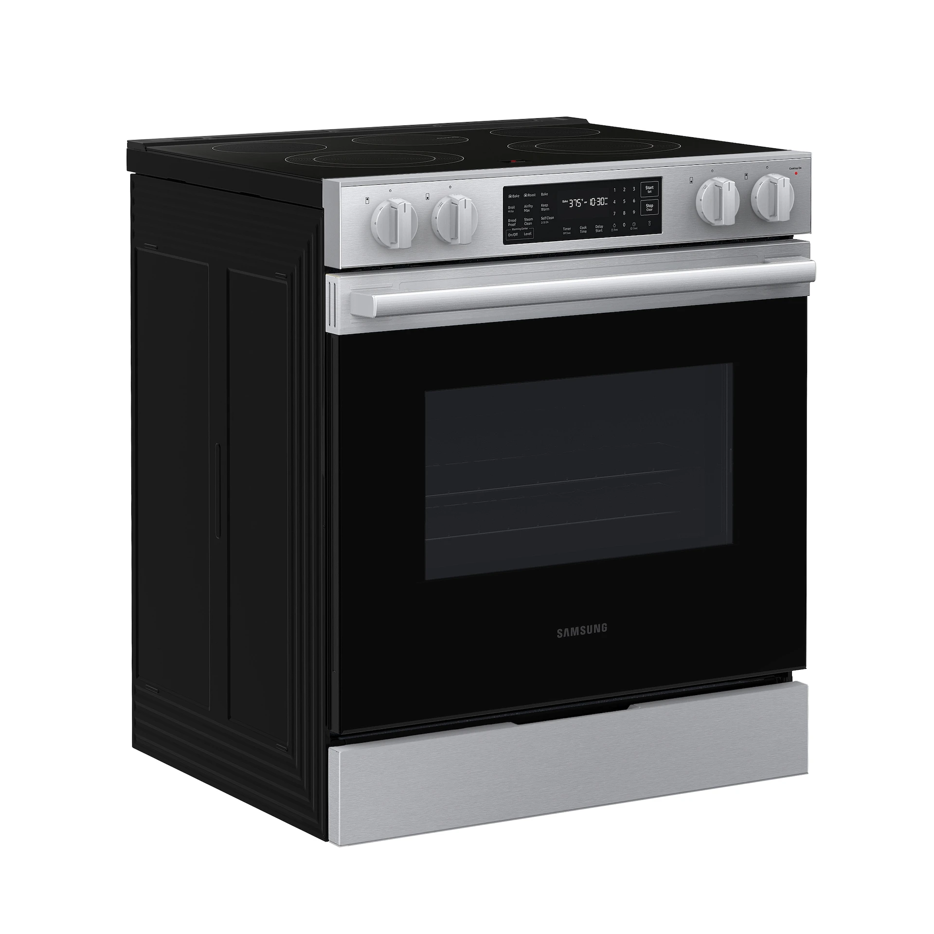 Bespoke Smart Slide-in Electric Range | Pro Style Design | Air Fry Max | Precision Knobs NSE70H63SRAA