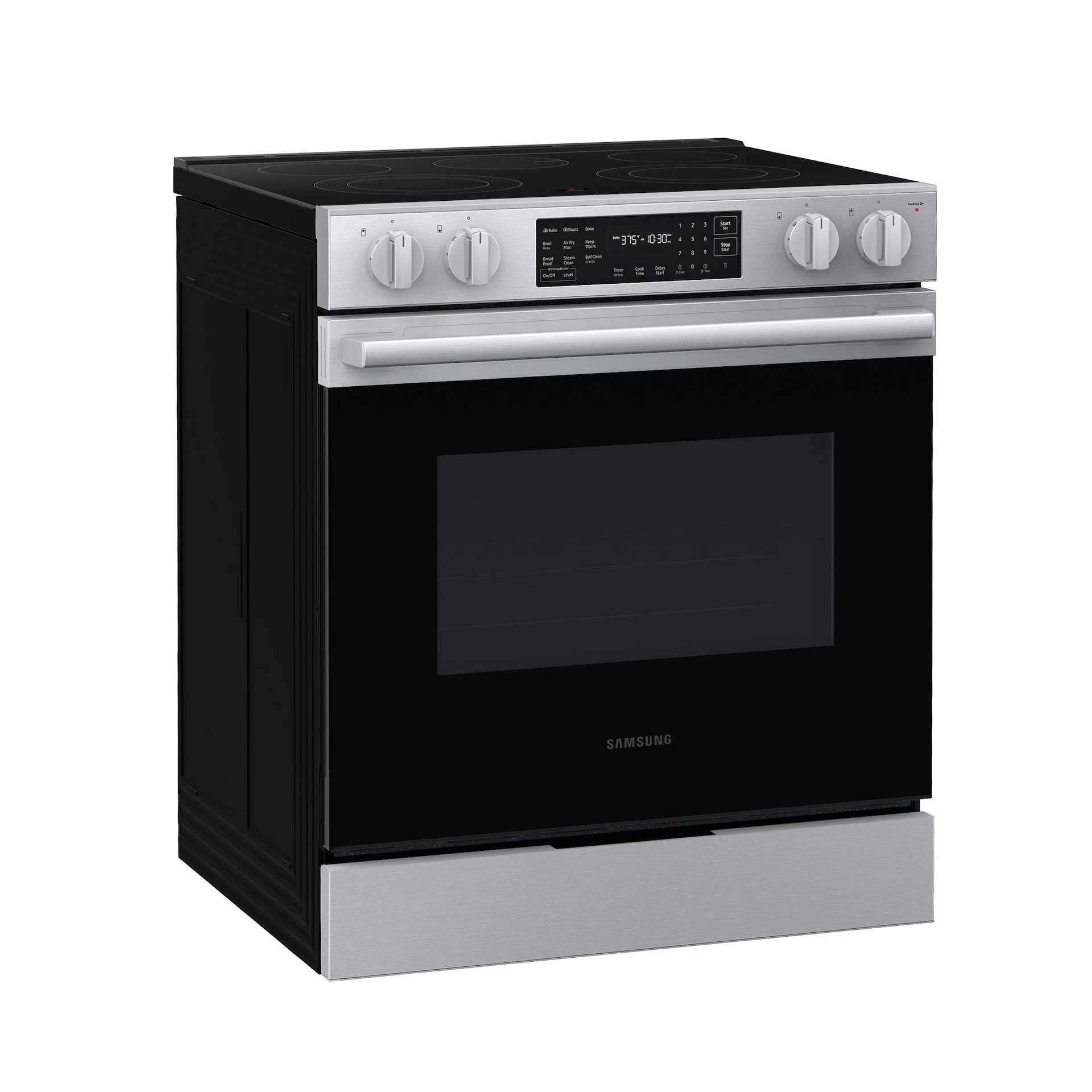 Bespoke Smart Slide-in Electric Range | Pro Style Design | Air Fry Max | Precision Knobs NSE70H63SRAA