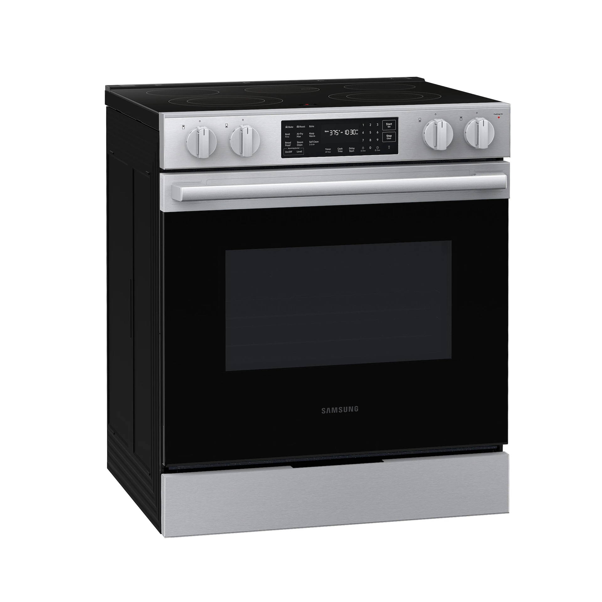 Bespoke Smart Slide-in Electric Range | Pro Style Design | Air Fry Max | Precision Knobs NSE70H63SRAA