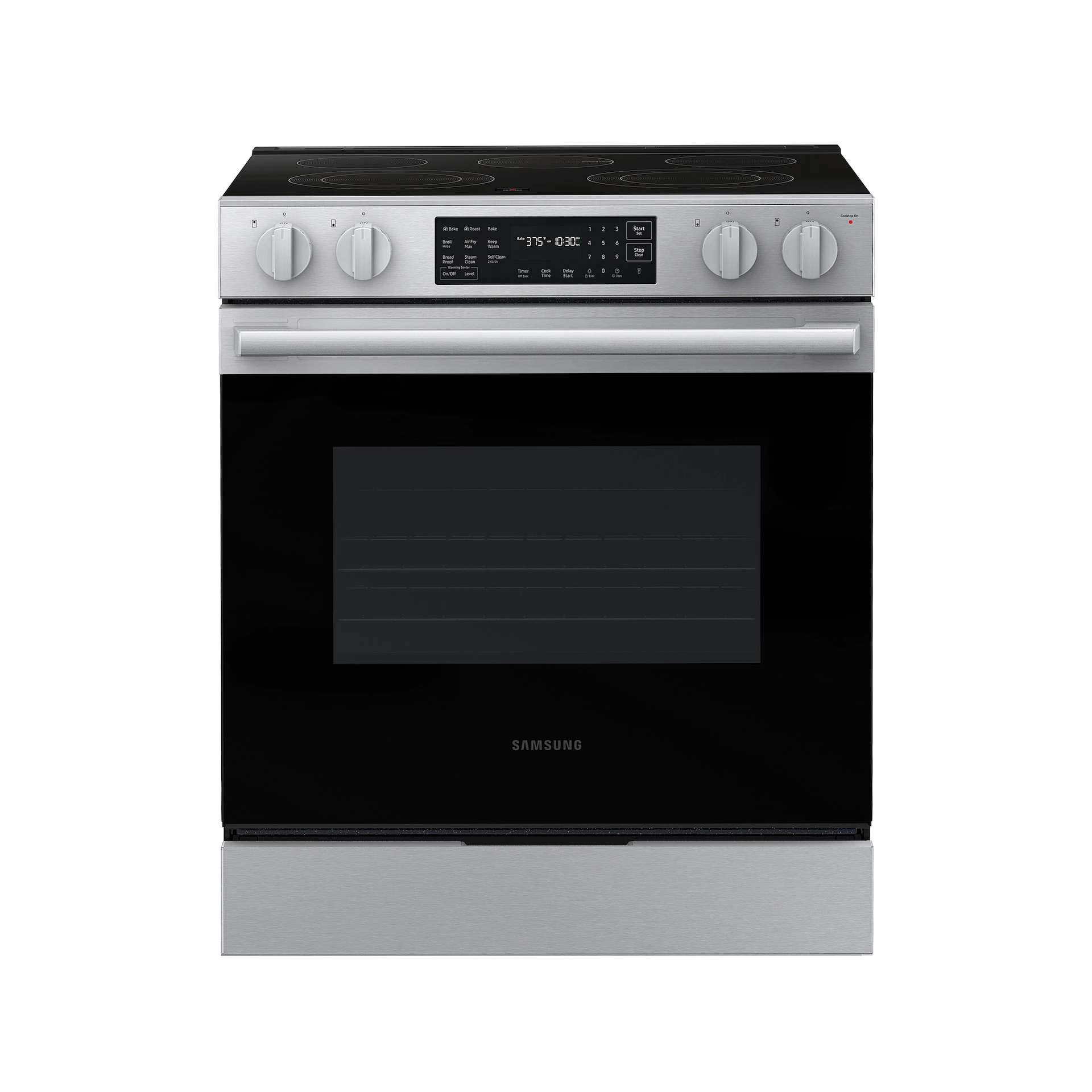 Bespoke Smart Slide-in Electric Range | Pro Style Design | Air Fry Max | Precision Knobs NSE70H63SRAA