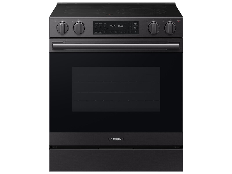 Bespoke Smart Slide-in Electric Range Pro Style Design | Air Fry Max True Convection NSE80H63SEAA