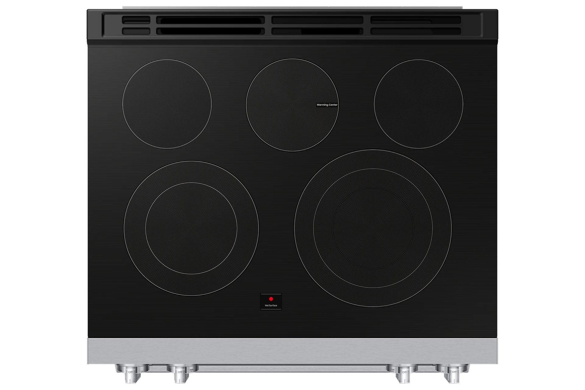 Bespoke Smart Slide-in Electric Range Pro Style Design | Air Fry Max True Convection NSE80H63SRAA