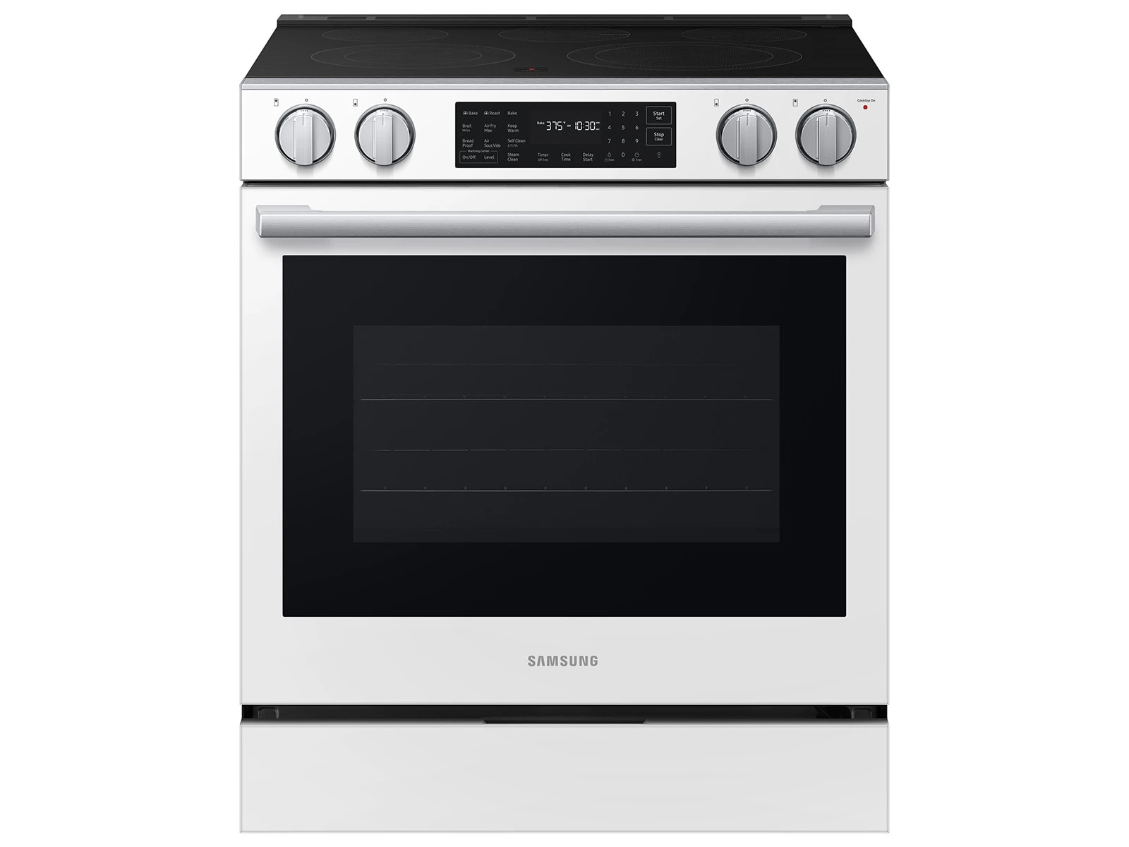 Bespoke Smart Slide-in Electric Range Pro Style Design | Air Fry Max True Convection NSE80H63SWAA