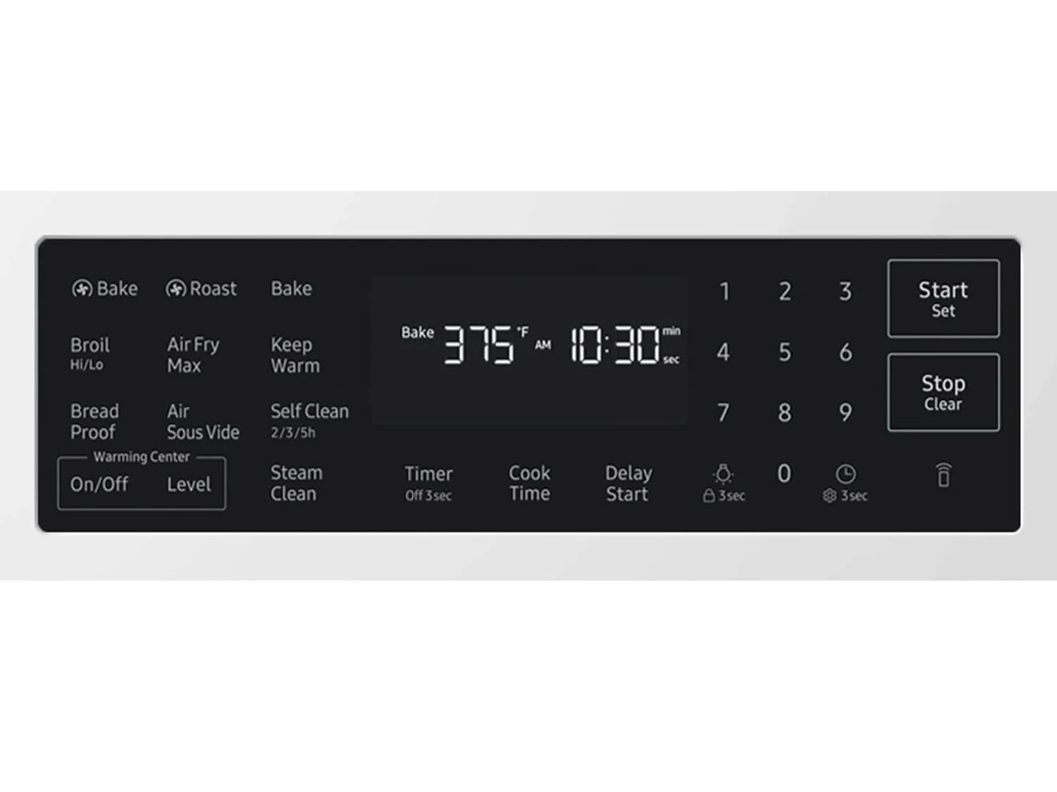 Bespoke Smart Slide-in Electric Range Pro Style Design | Air Fry Max True Convection NSE80H63SWAA