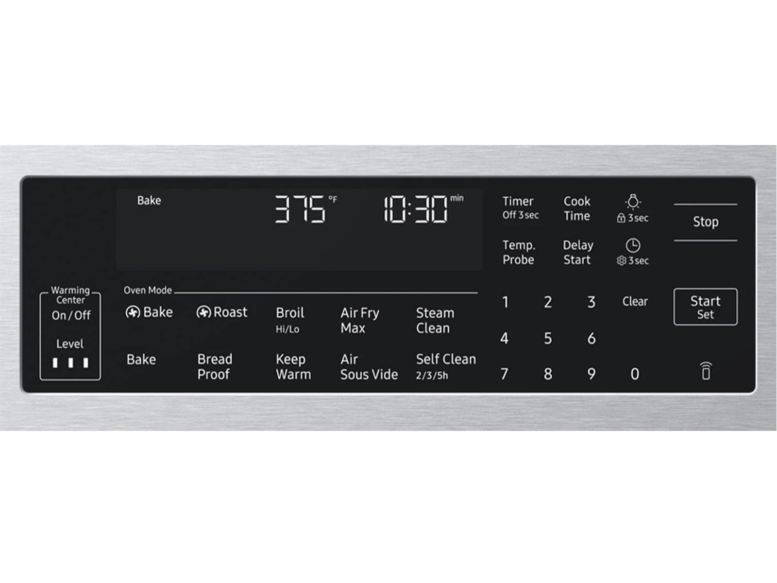 Bespoke Smart Slide-in Electric Range Pro Style Elite Design | Illuminated Knobs Air Fry Max NSE90H63SRAA