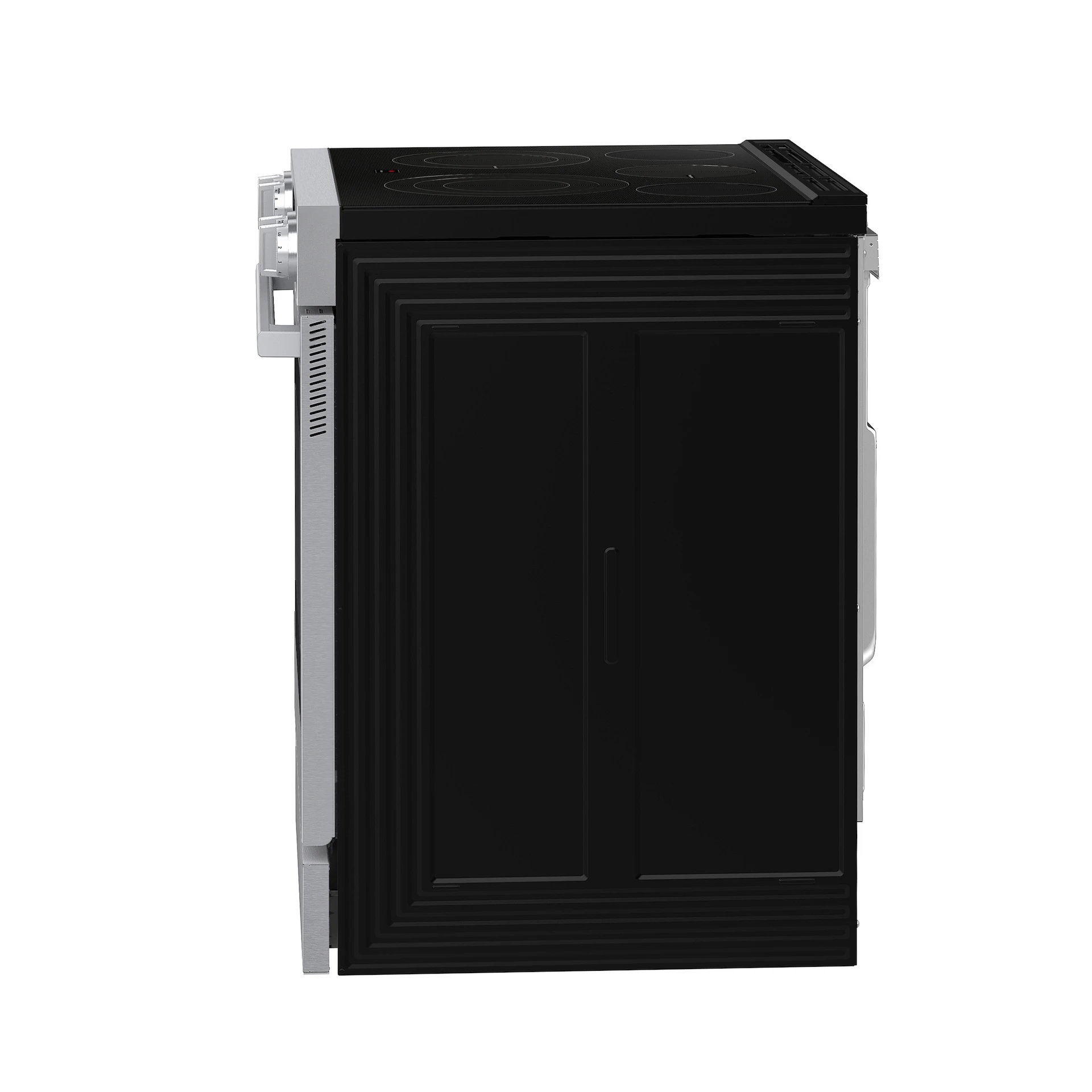 Bespoke Smart Slide-in Electric Range Pro Style Elite Design | Illuminated Knobs Air Fry Max NSE90H63SRAA