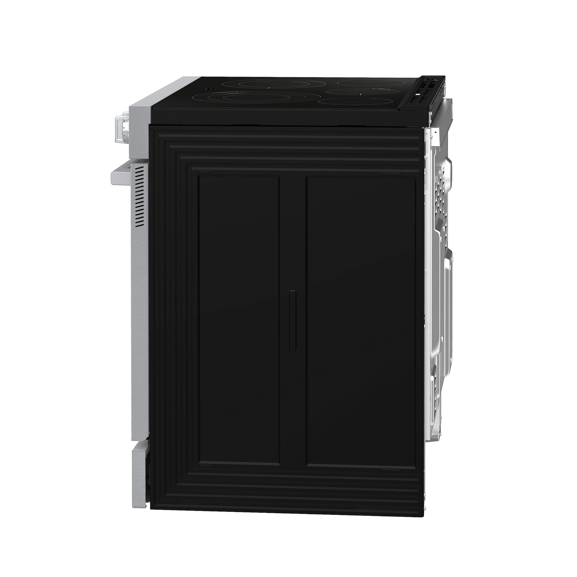 Bespoke Smart Slide-in Electric Range Pro Style Elite Design | Illuminated Knobs Air Fry Max NSE90H63SRAA