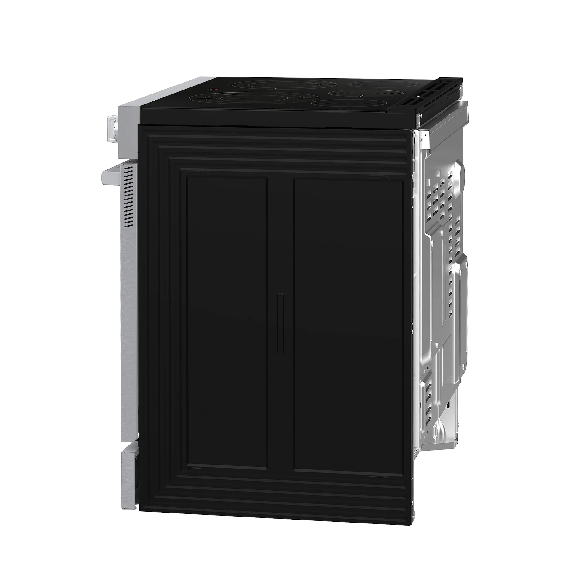 Bespoke Smart Slide-in Electric Range Pro Style Elite Design | Illuminated Knobs Air Fry Max NSE90H63SRAA