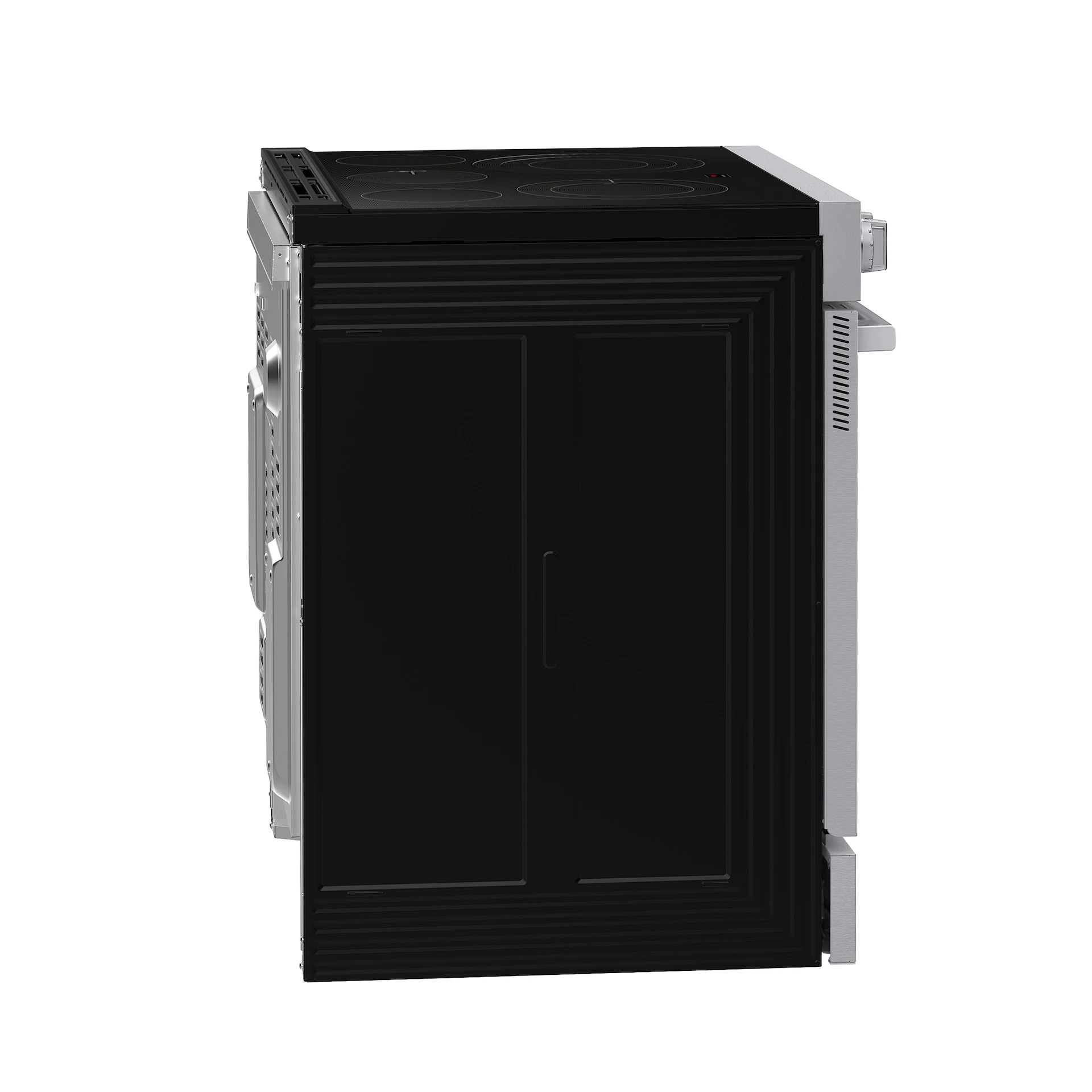 Bespoke Smart Slide-in Electric Range Pro Style Elite Design | Illuminated Knobs Air Fry Max NSE90H63SRAA