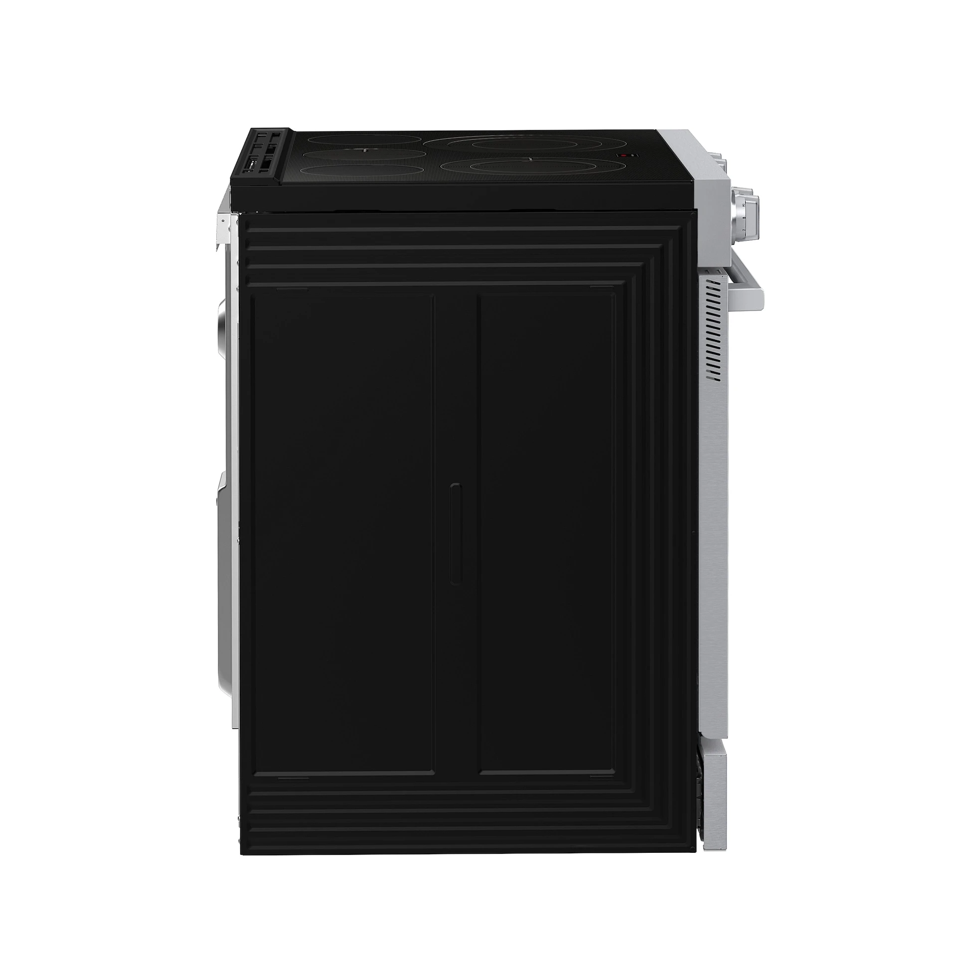 Bespoke Smart Slide-in Electric Range Pro Style Elite Design | Illuminated Knobs Air Fry Max NSE90H63SRAA