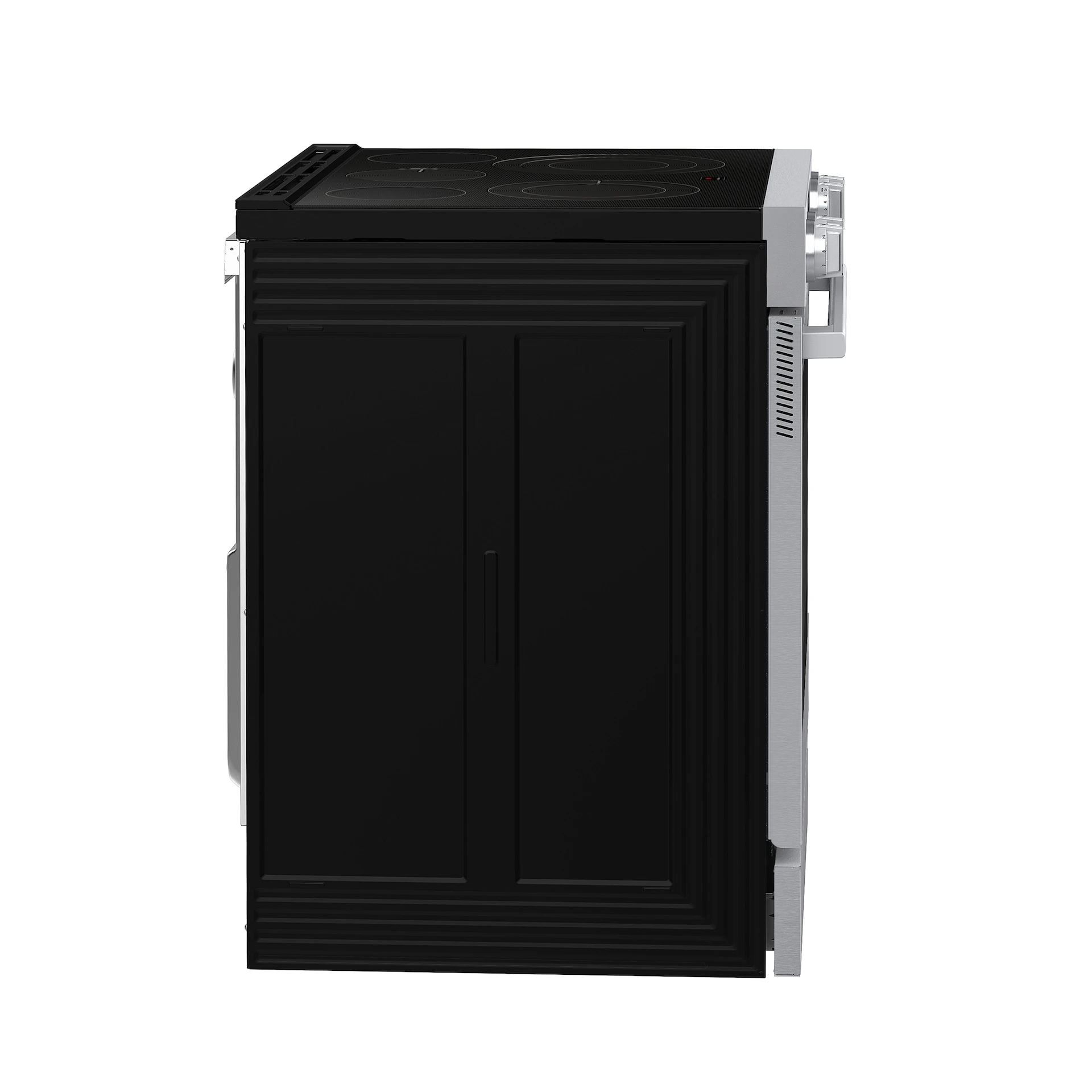 Bespoke Smart Slide-in Electric Range Pro Style Elite Design | Illuminated Knobs Air Fry Max NSE90H63SRAA