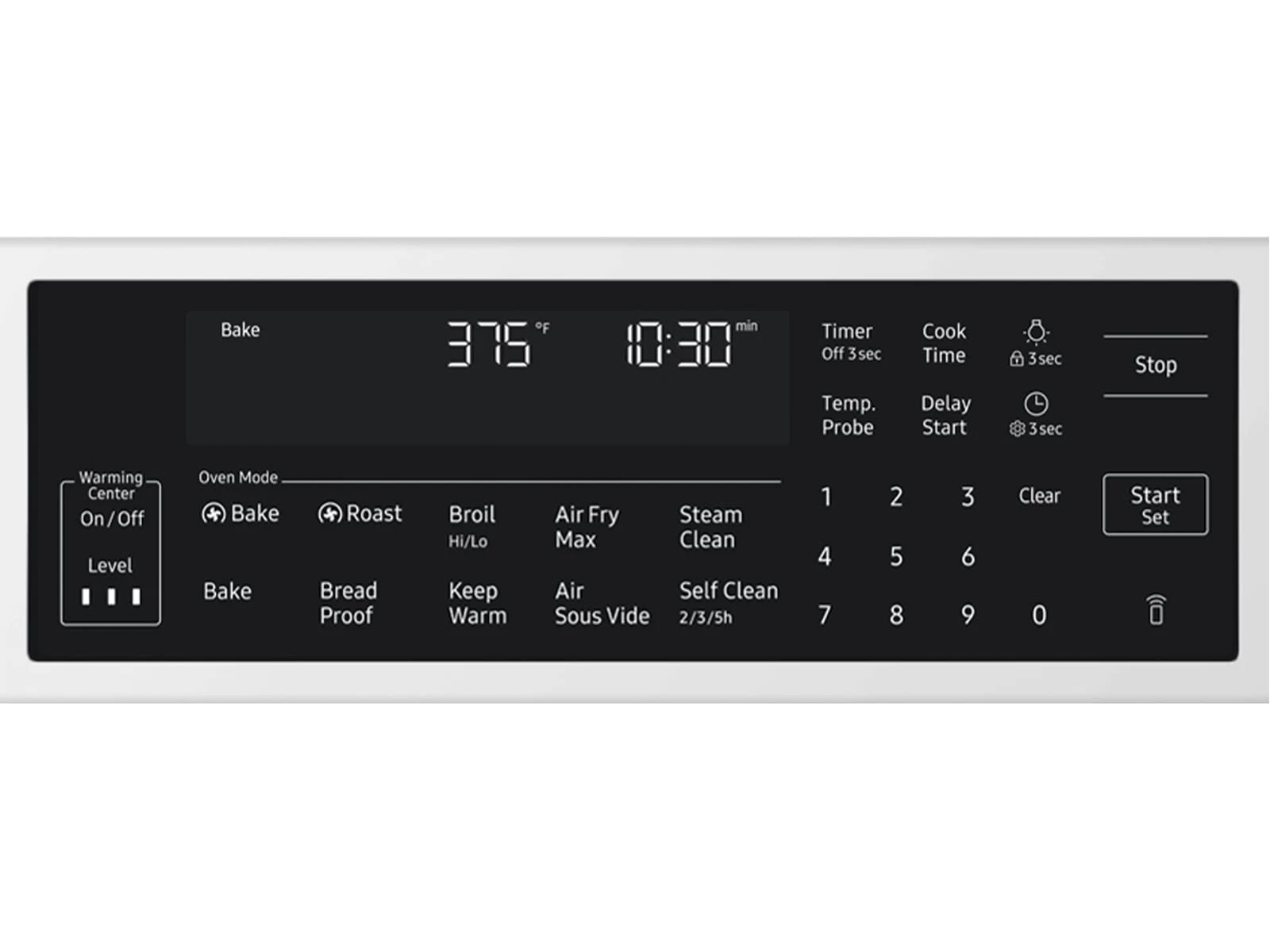 Bespoke Smart Slide-in Electric Range Pro Style Elite Design | Illuminated Knobs Air Fry Max NSE90H63SWAA