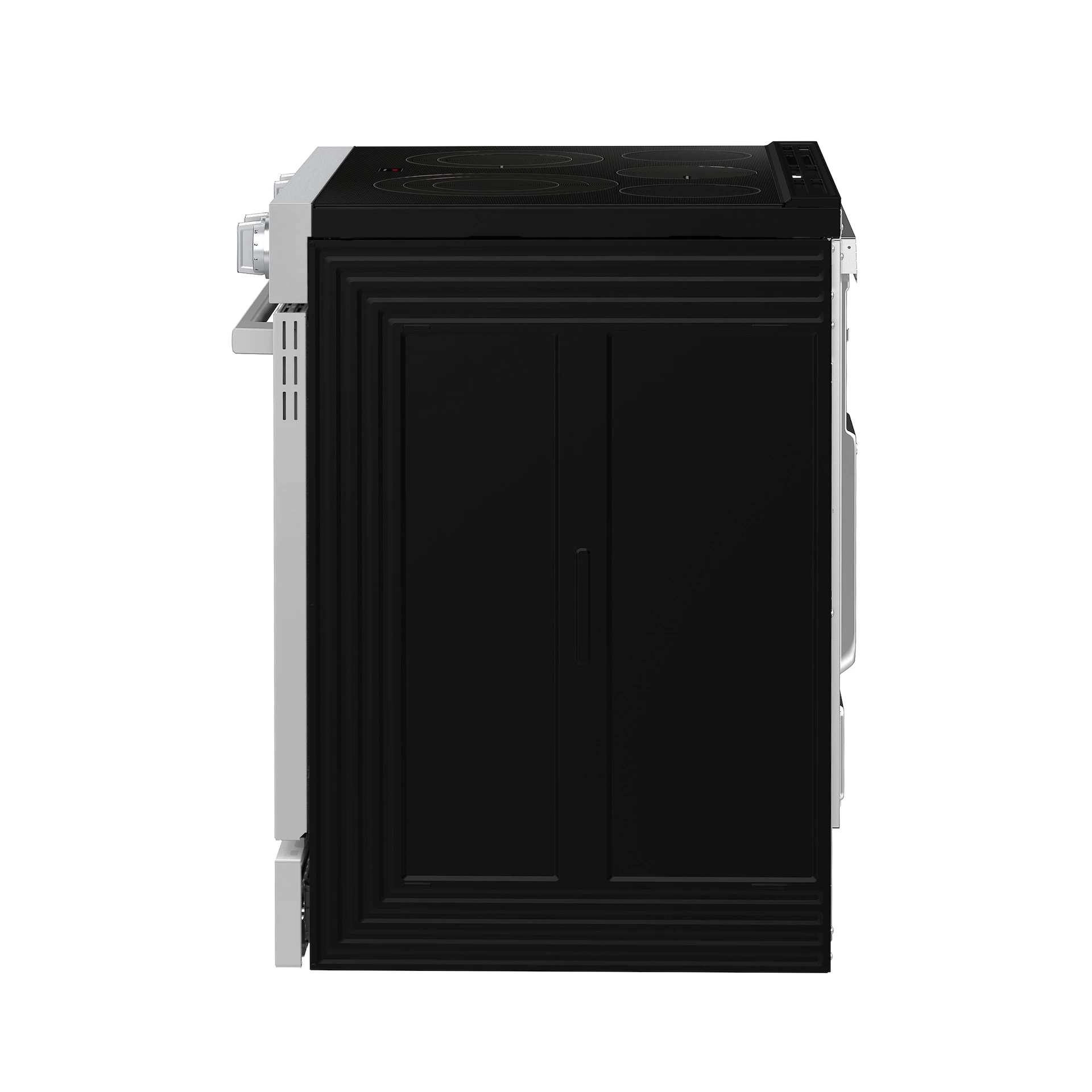 Bespoke Smart Slide-in Electric Range Pro Style Elite Design | Illuminated Knobs Air Fry Max NSE90H63SWAA