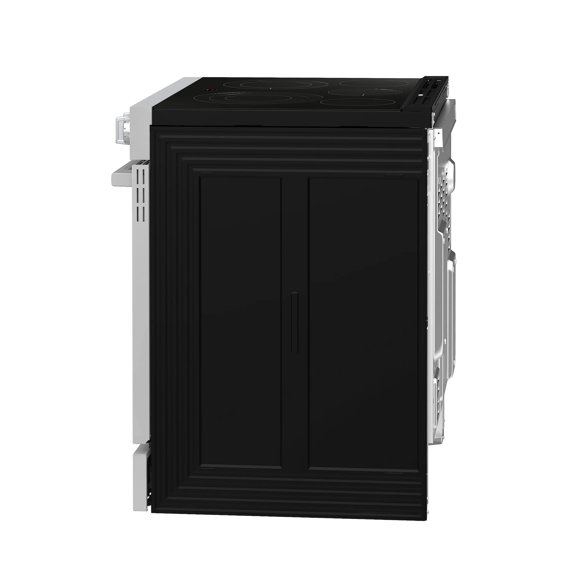 Bespoke Smart Slide-in Electric Range Pro Style Elite Design | Illuminated Knobs Air Fry Max NSE90H63SWAA