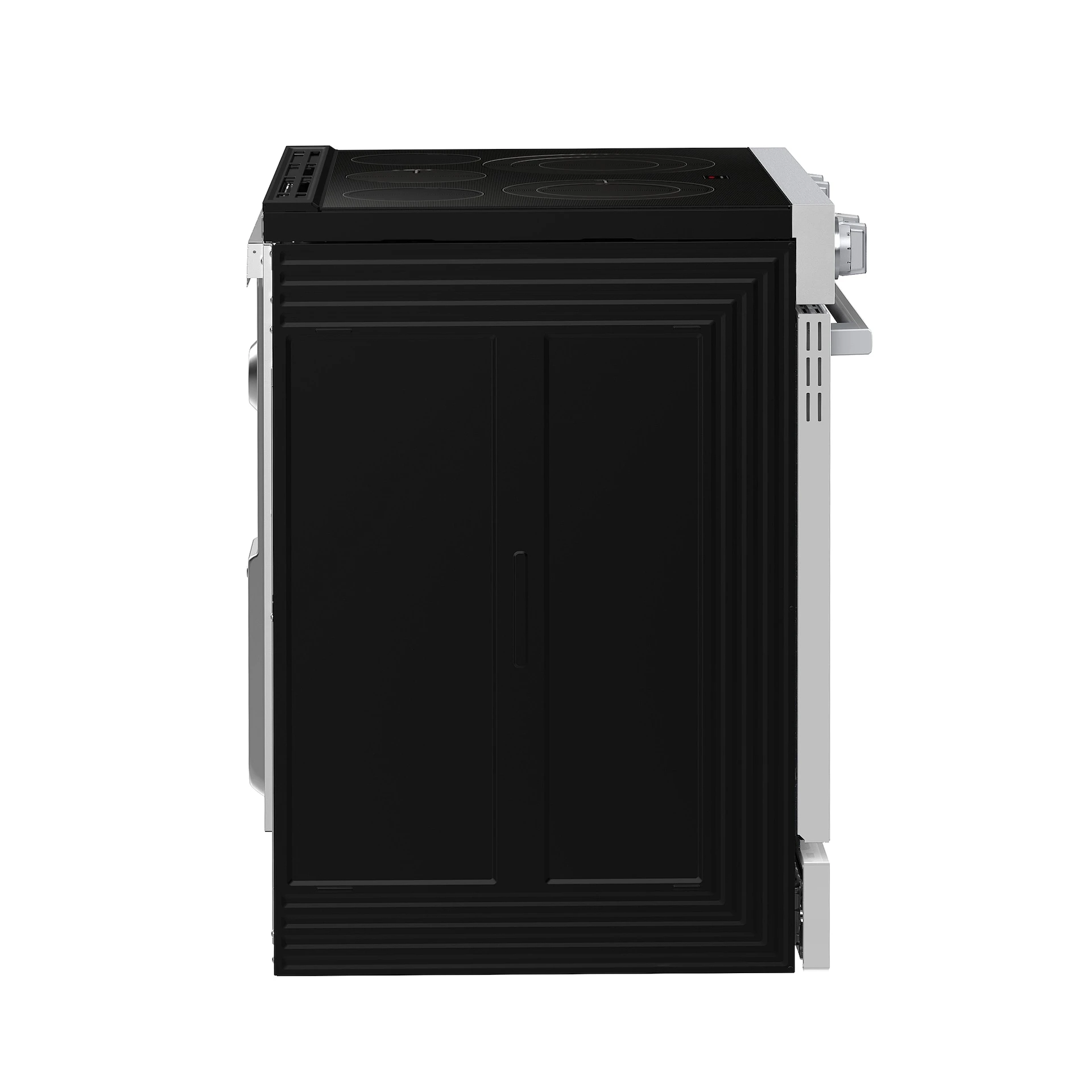 Bespoke Smart Slide-in Electric Range Pro Style Elite Design | Illuminated Knobs Air Fry Max NSE90H63SWAA
