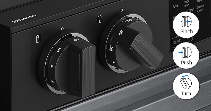 Knob locks, built-in