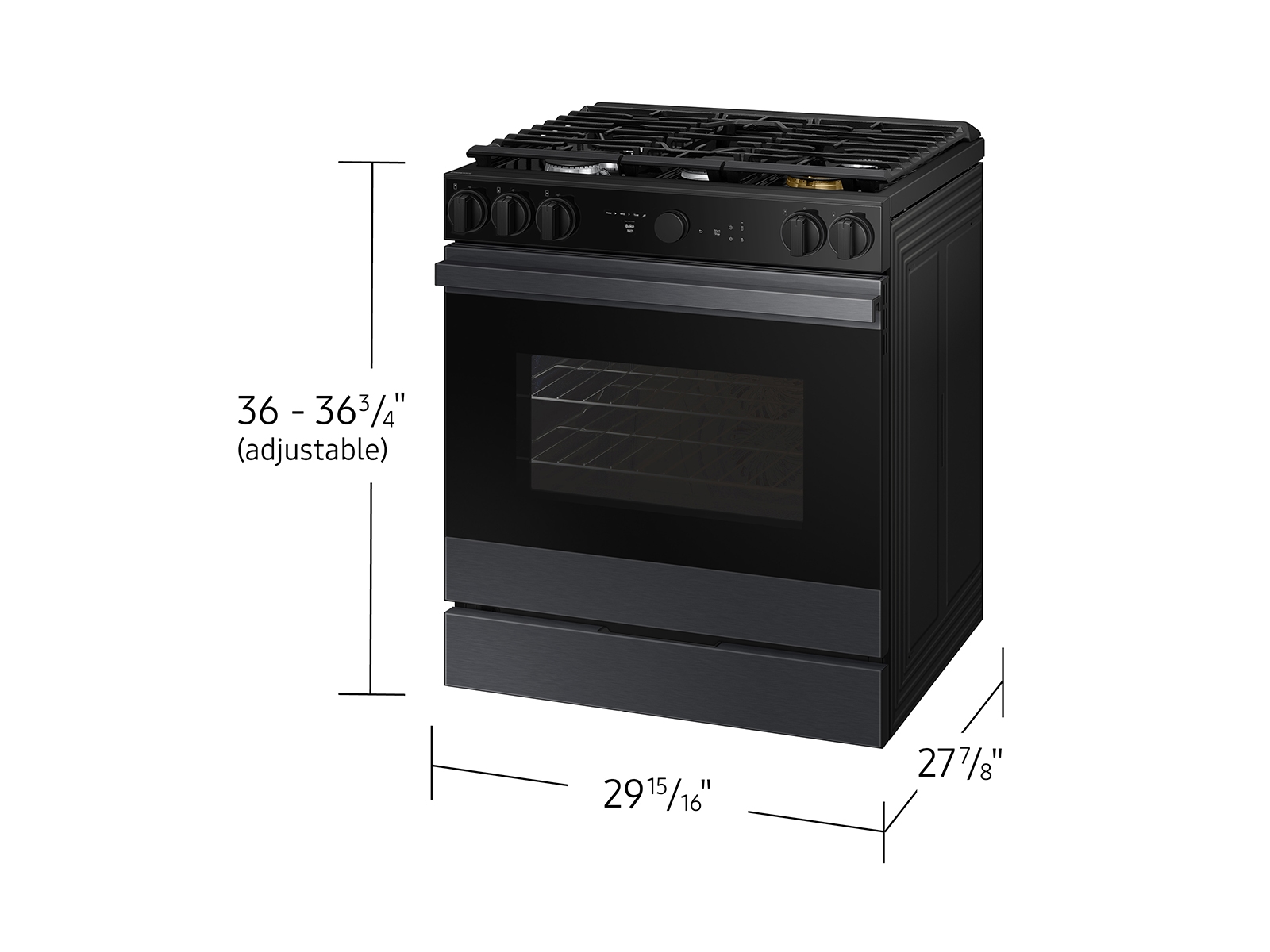 Bespoke Slide-in Gas Range NSG6DG8500MTAA