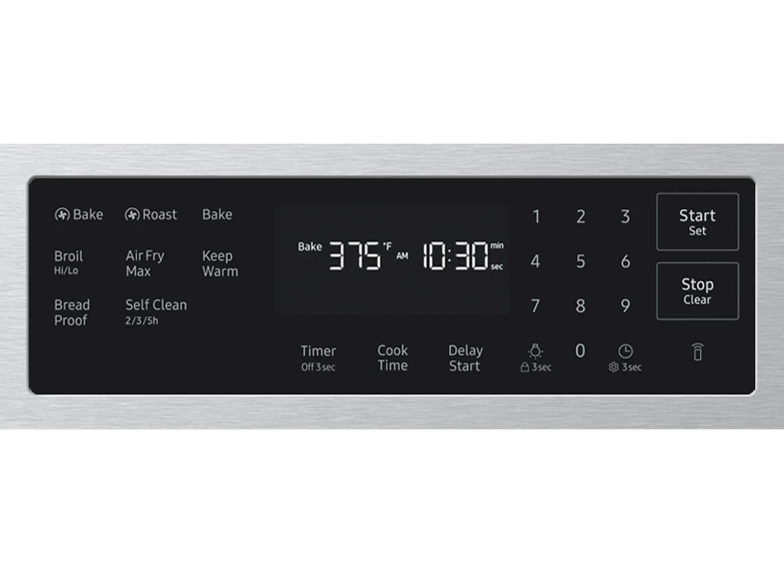 Bespoke Smart Slide-in Gas Range Pro Style Design | Air Fry Max Precision Knobs NSG70H60SRAA