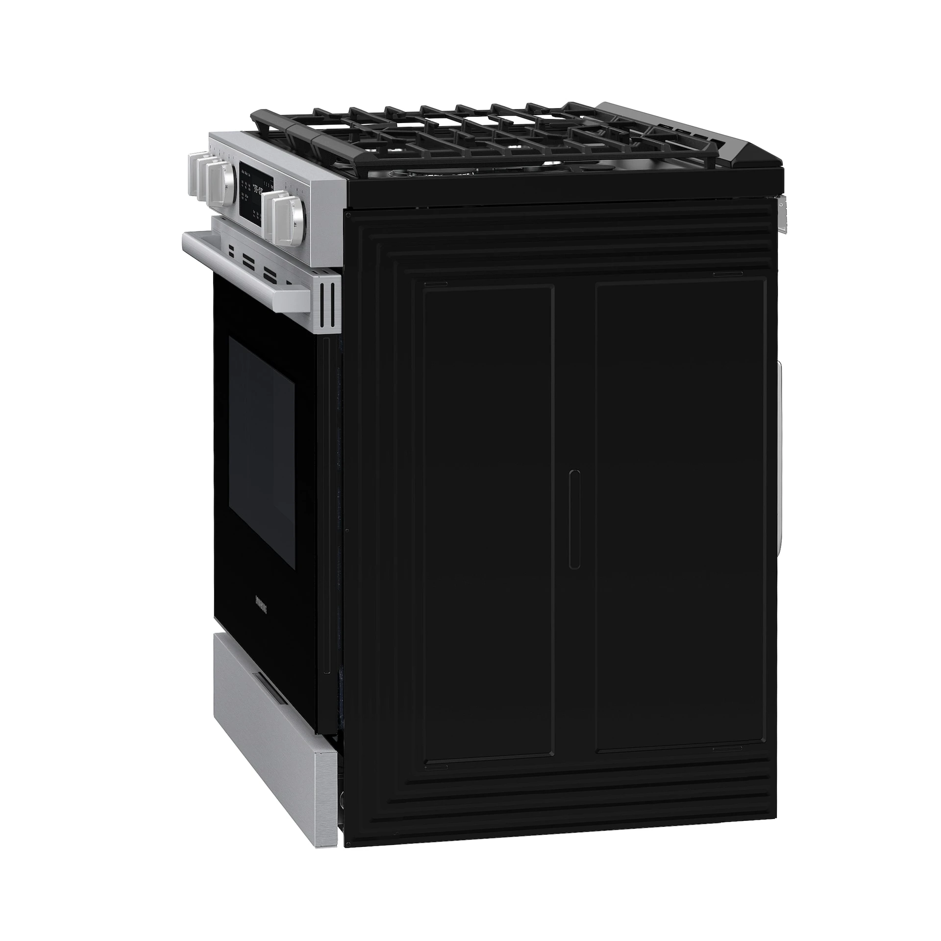 Bespoke Smart Slide-in Gas Range Pro Style Design | Air Fry Max Precision Knobs NSG70H60SRAA