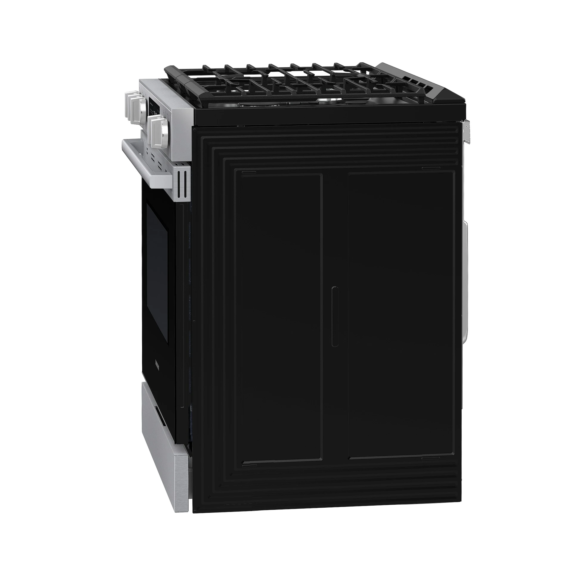 Bespoke Smart Slide-in Gas Range Pro Style Design | Air Fry Max Precision Knobs NSG70H60SRAA