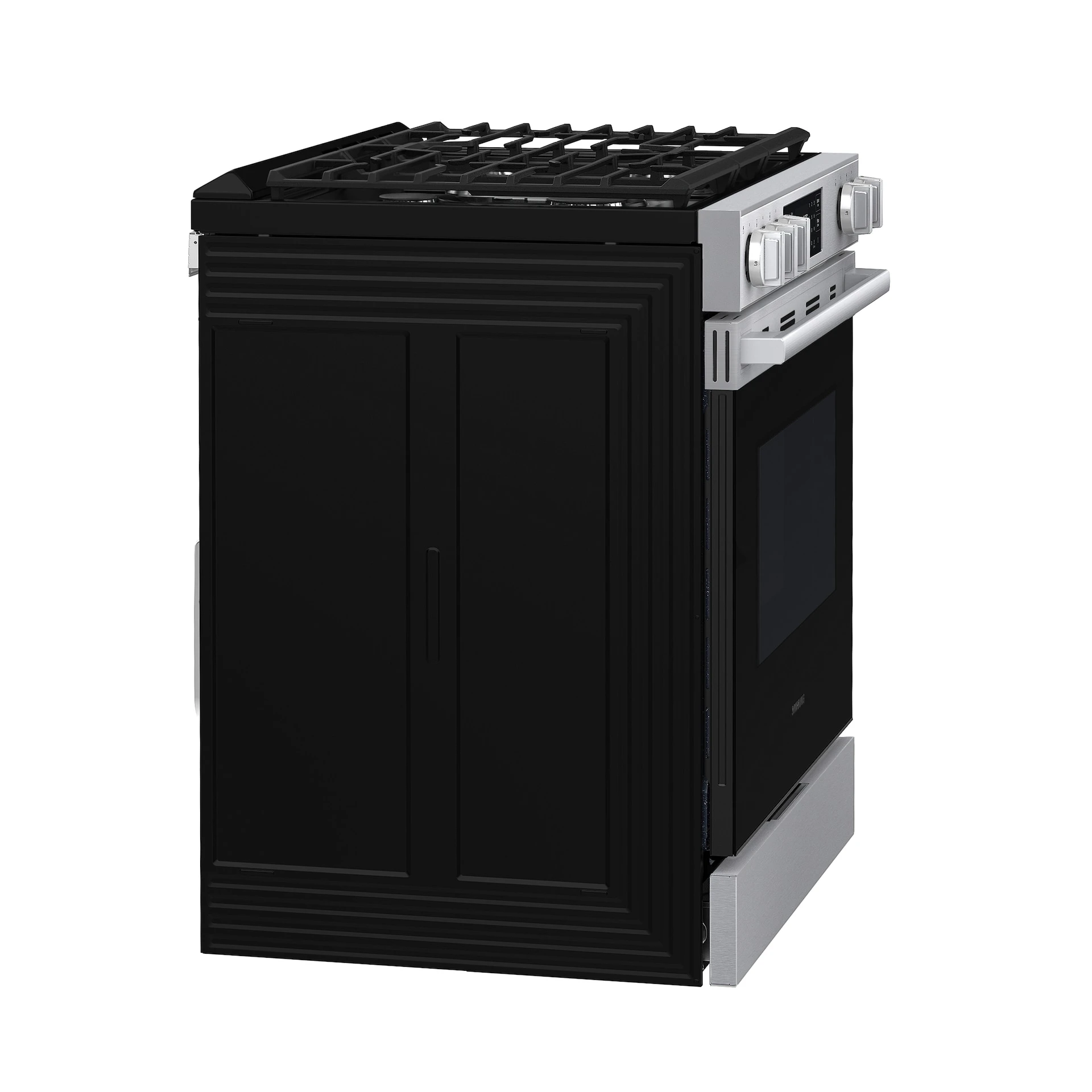 Bespoke Smart Slide-in Gas Range Pro Style Design | Air Fry Max Precision Knobs NSG70H60SRAA