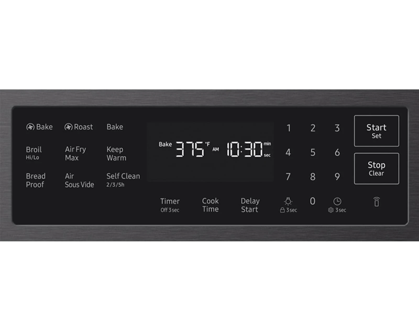 Bespoke Smart Slide-in Gas Range Pro Style Design | Air Fry Max True Convection NSG80H60SEAA