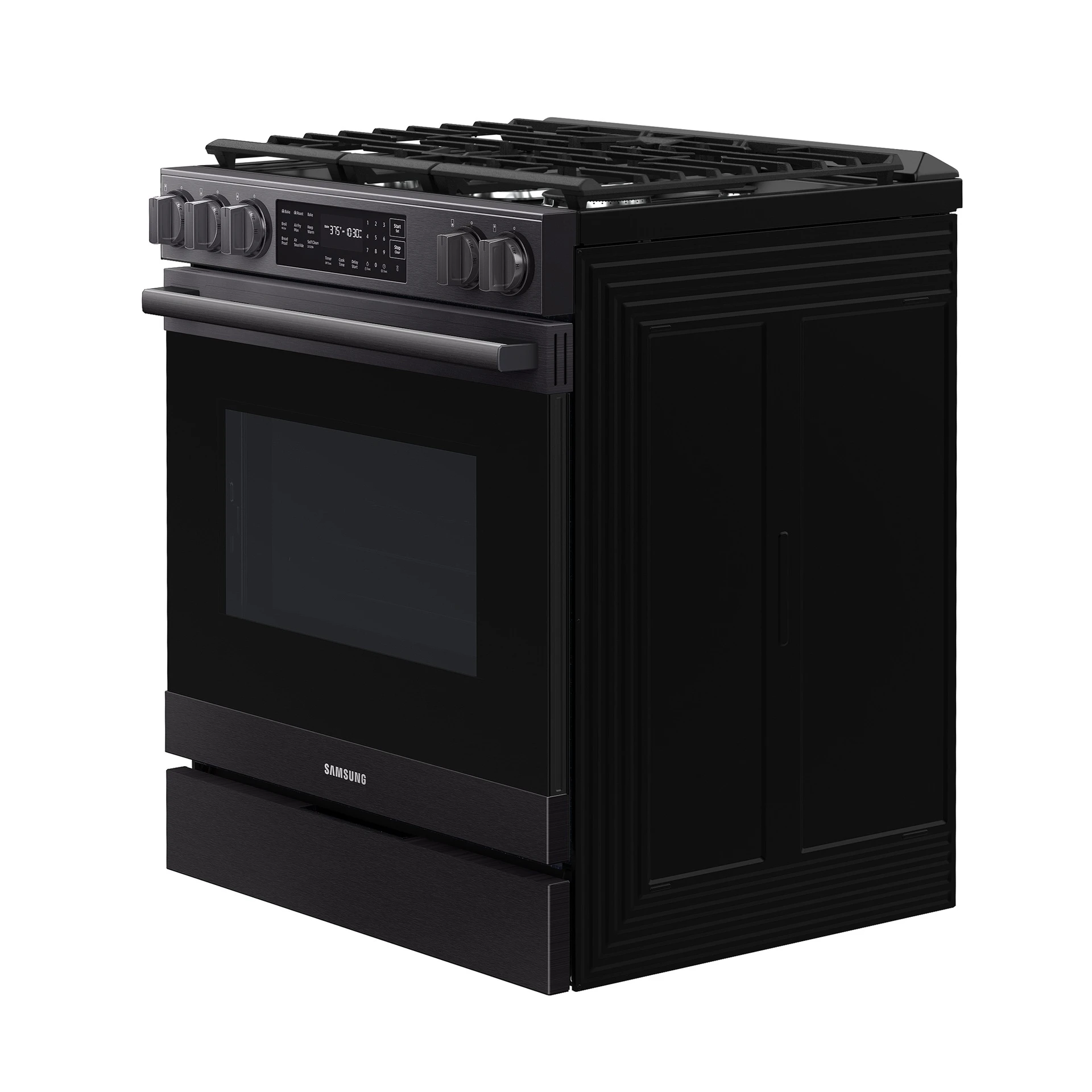 Bespoke Smart Slide-in Gas Range Pro Style Design | Air Fry Max True Convection NSG80H60SEAA
